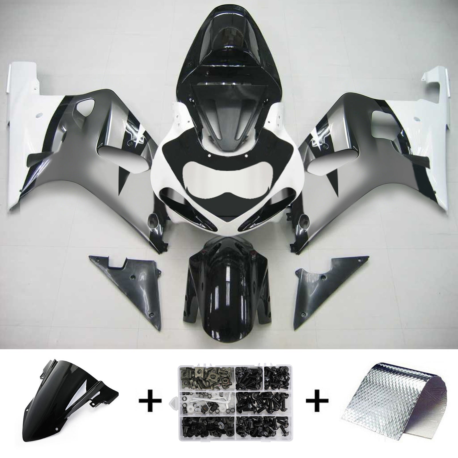Suzuki GSXR750 2001-2003
 Kit Carenado Carrocería Plástico ABS