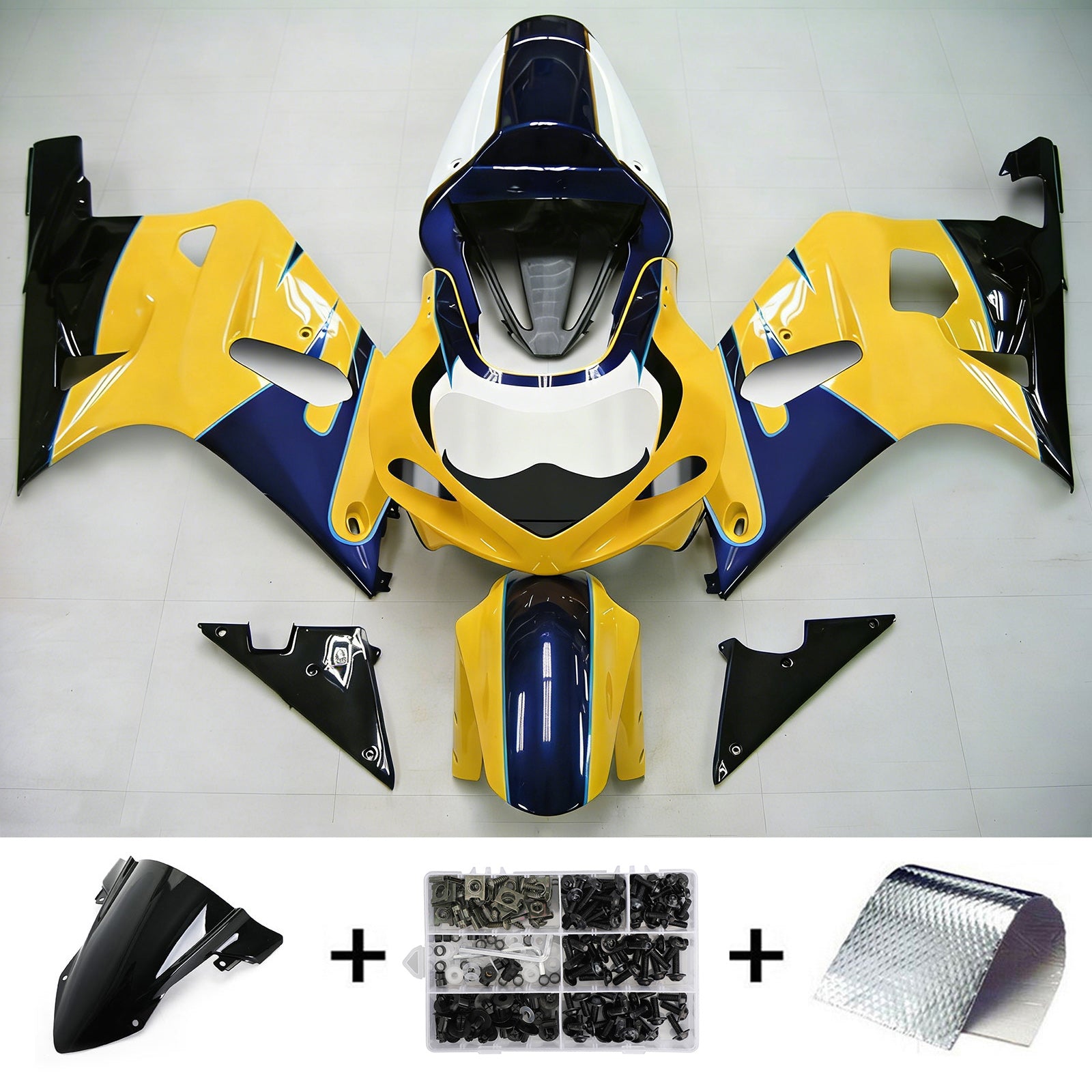 Suzuki GSXR750 2001-2003 Fairing Kit Bodywork Plastic ABS