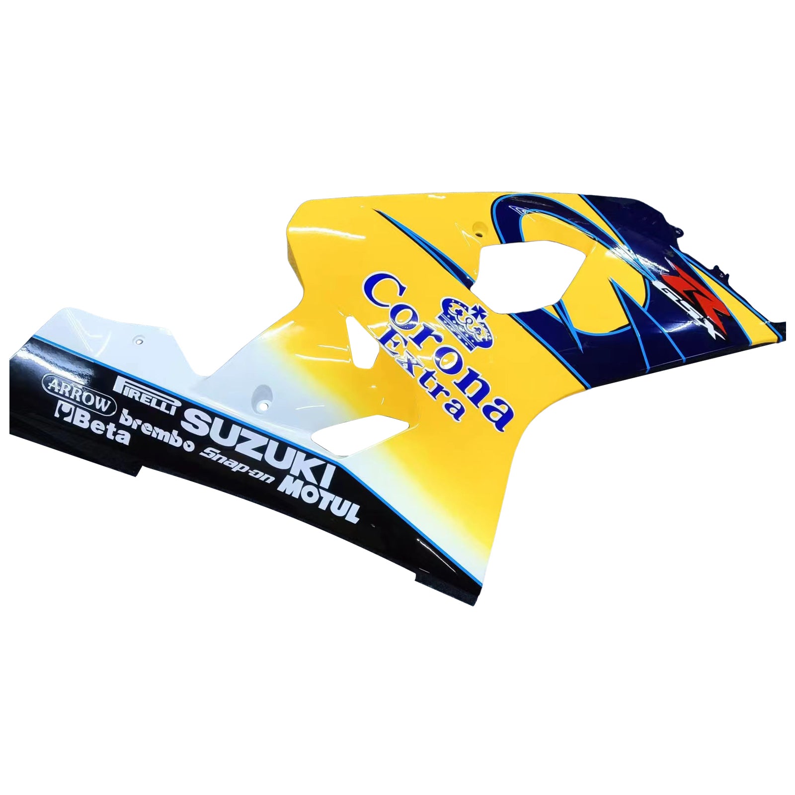 Fairings 2004-2005 Suzuki GSXR 600 750 Yellow Blue Corona GSXR