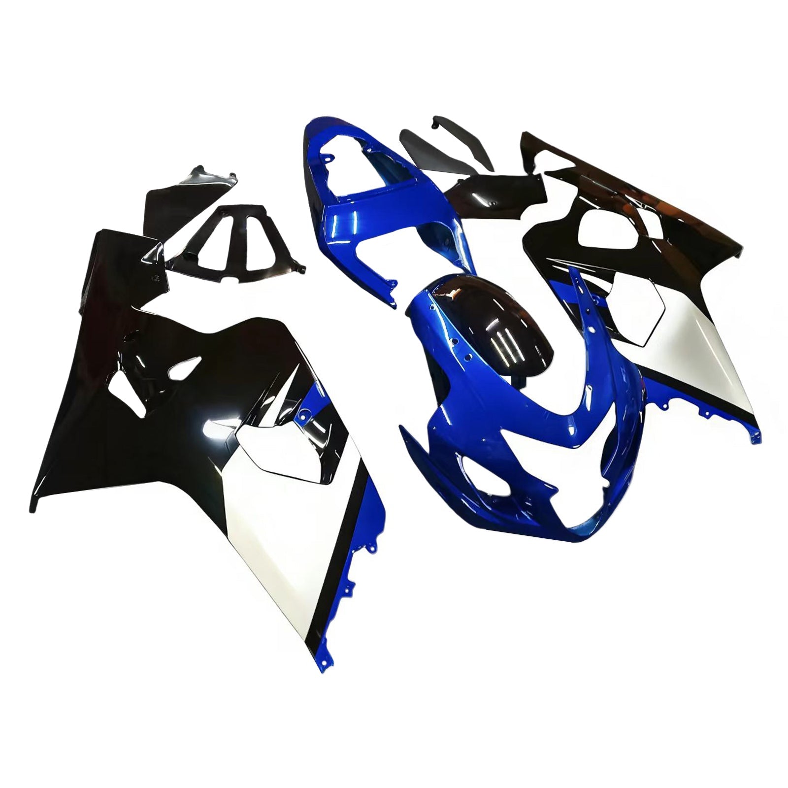 Fairings 2004-2005 Suzuki GSXR 600 750 Blue Black Suzuki GSXR Generic