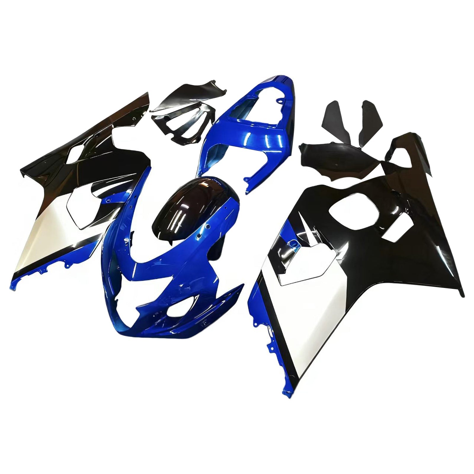 Fairings 2004-2005 Suzuki GSXR 600 750 Blue Black Suzuki GSXR Generic
