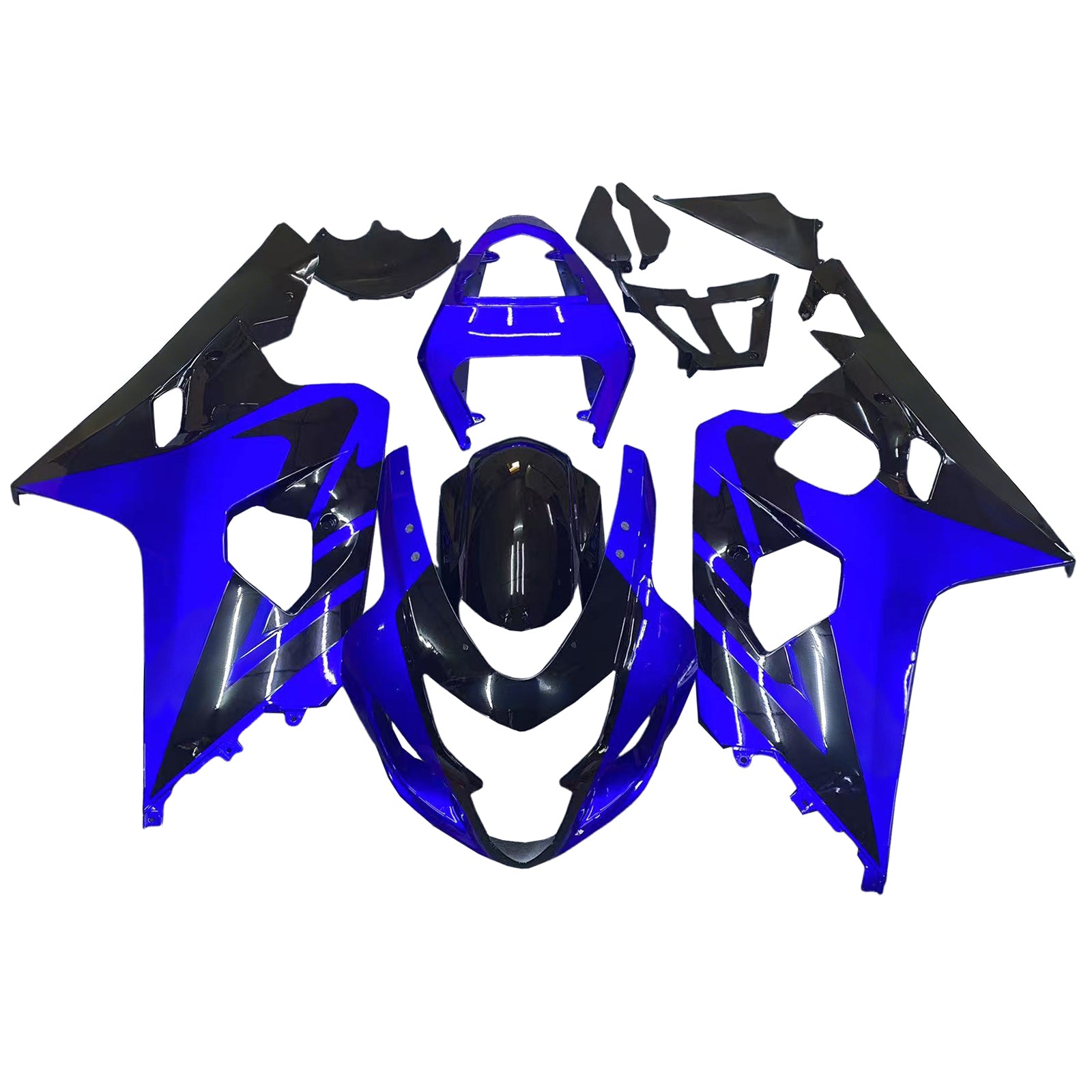 Fairings 2004-2005 Suzuki GSXR 600 750 Blue Black GSXR  Generic
