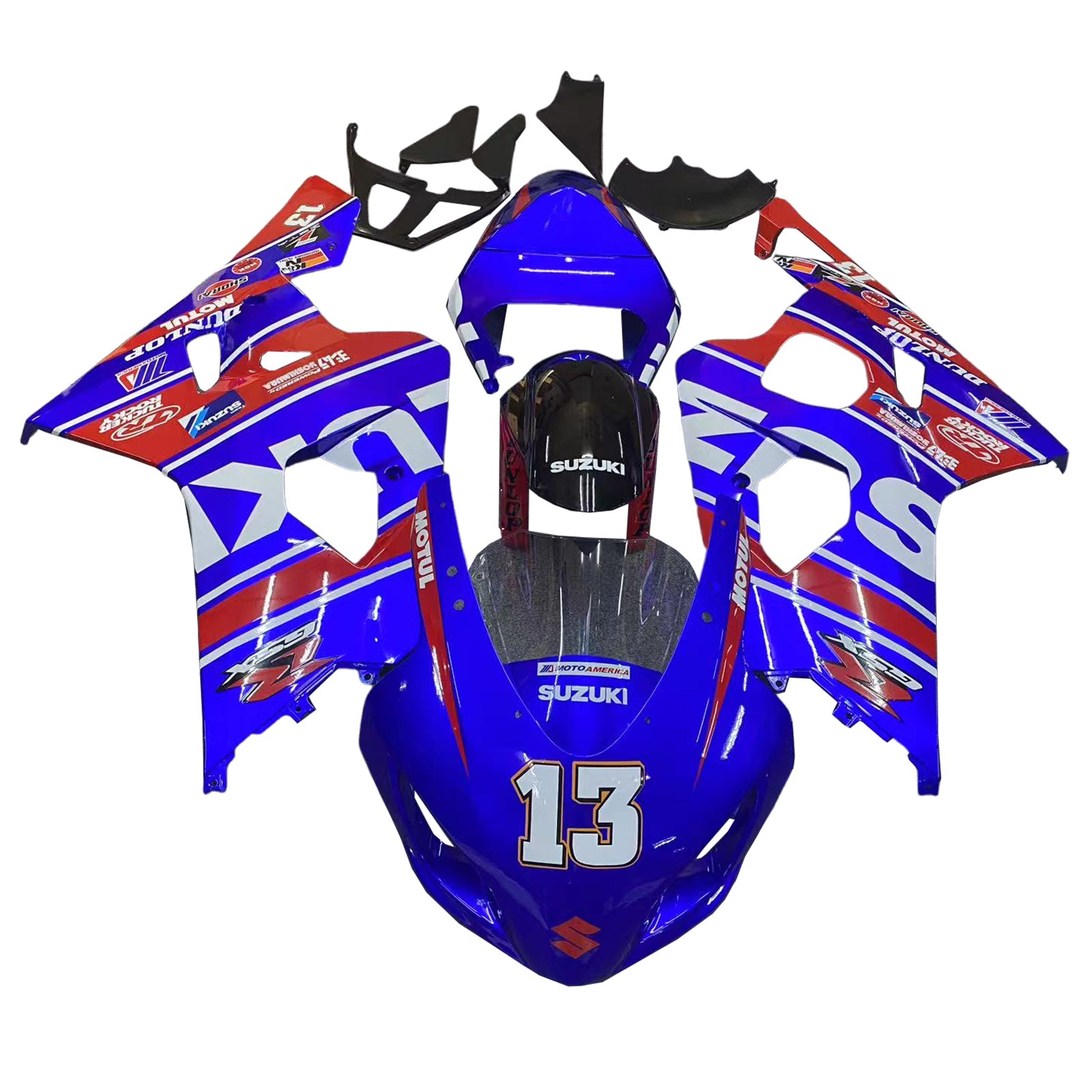 2004 2005 GSXR 600 750 Fairings 29 Color Generic