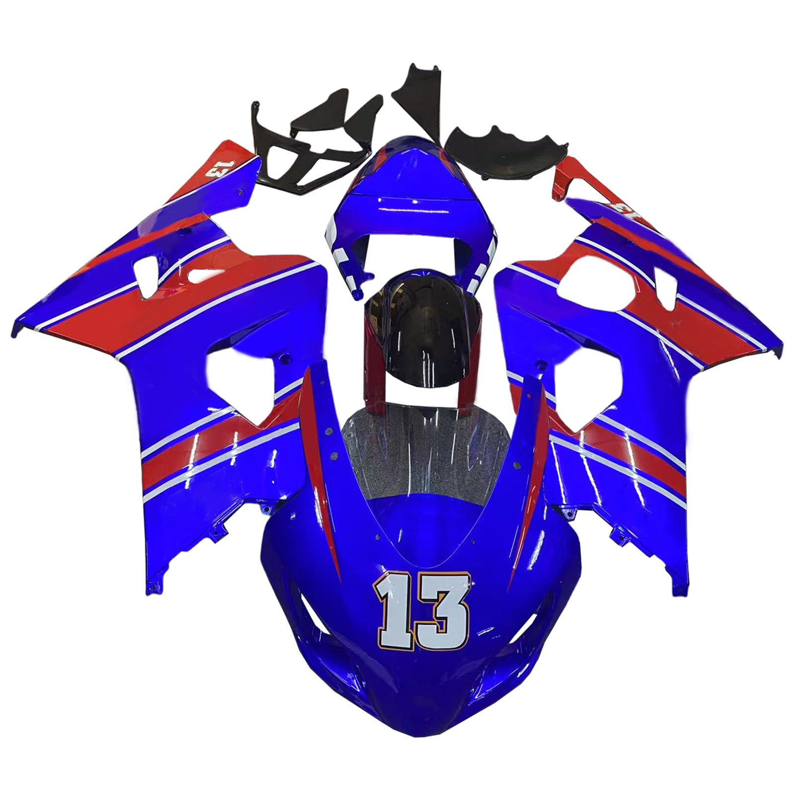 Suzuki GSXR 600/750 2004-2005 K4 Fairing Kit Bodywork Plastic ABS