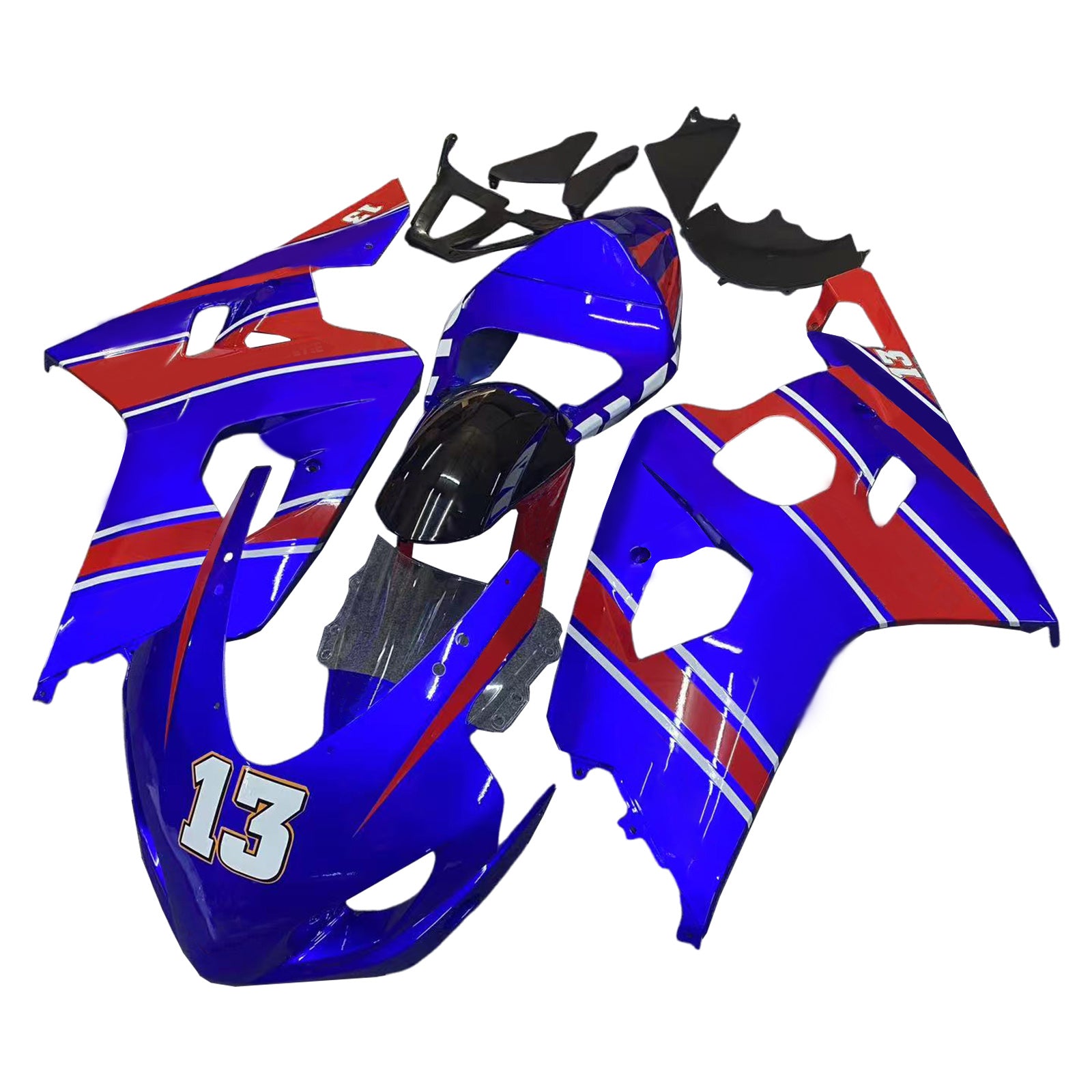 Suzuki GSXR 600/750 2004-2005 K4 Fairing Kit Bodywork Plastic ABS