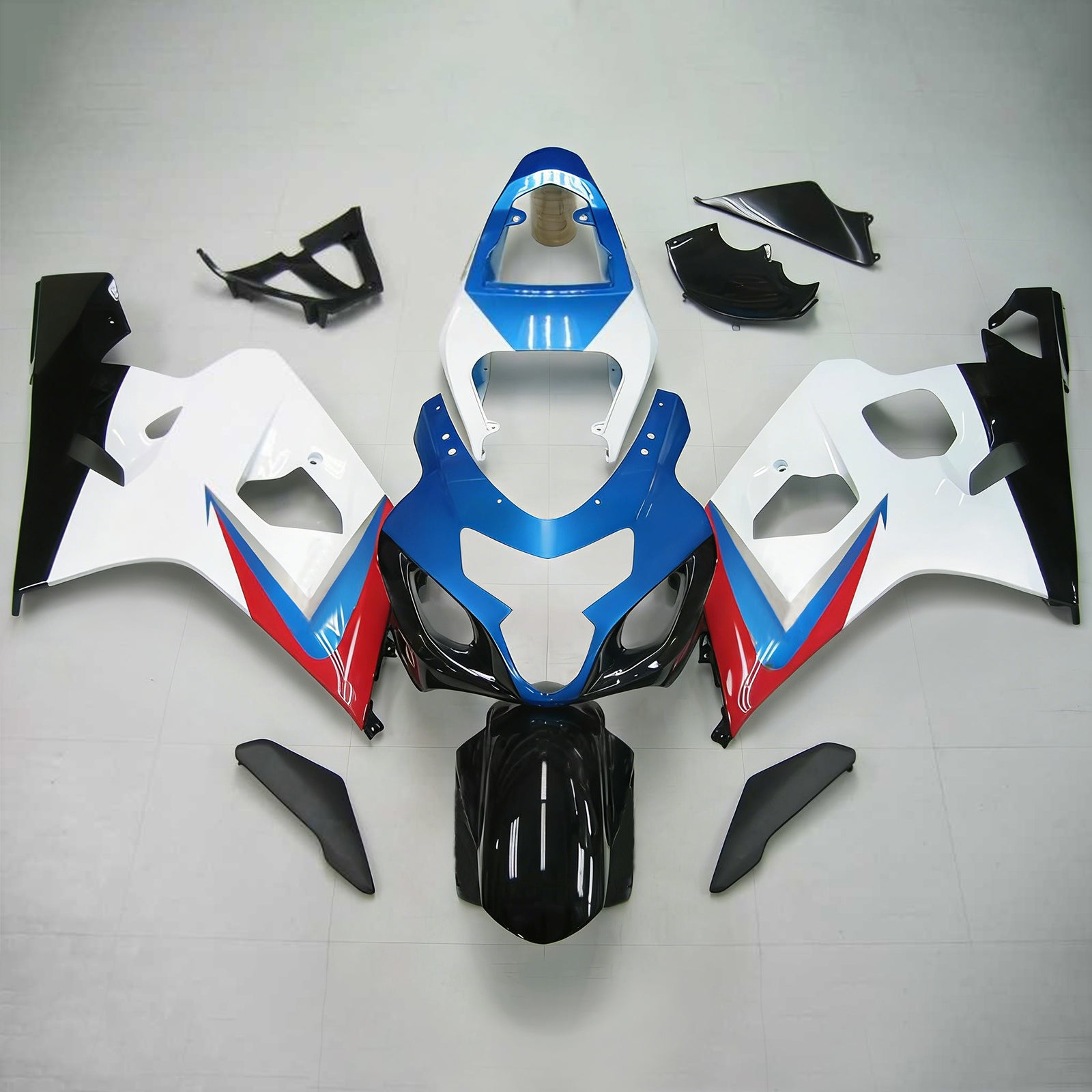 스즈키 GSXR 600/750 2004-2005 페어링 키트 차체 플라스틱 ABS