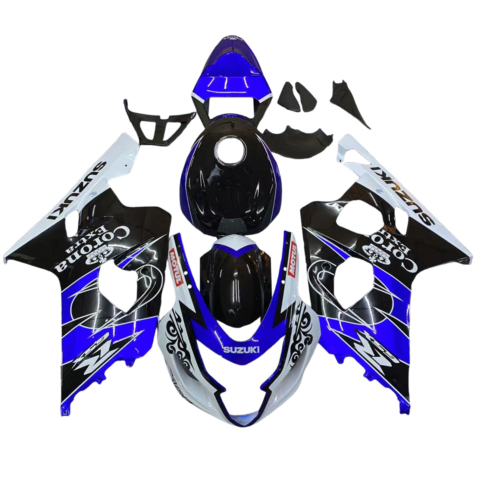 سوزوكي GSXR 600/750 2004-2005 الهدايا المجمعة هيكل السيارة البلاستيك ABS