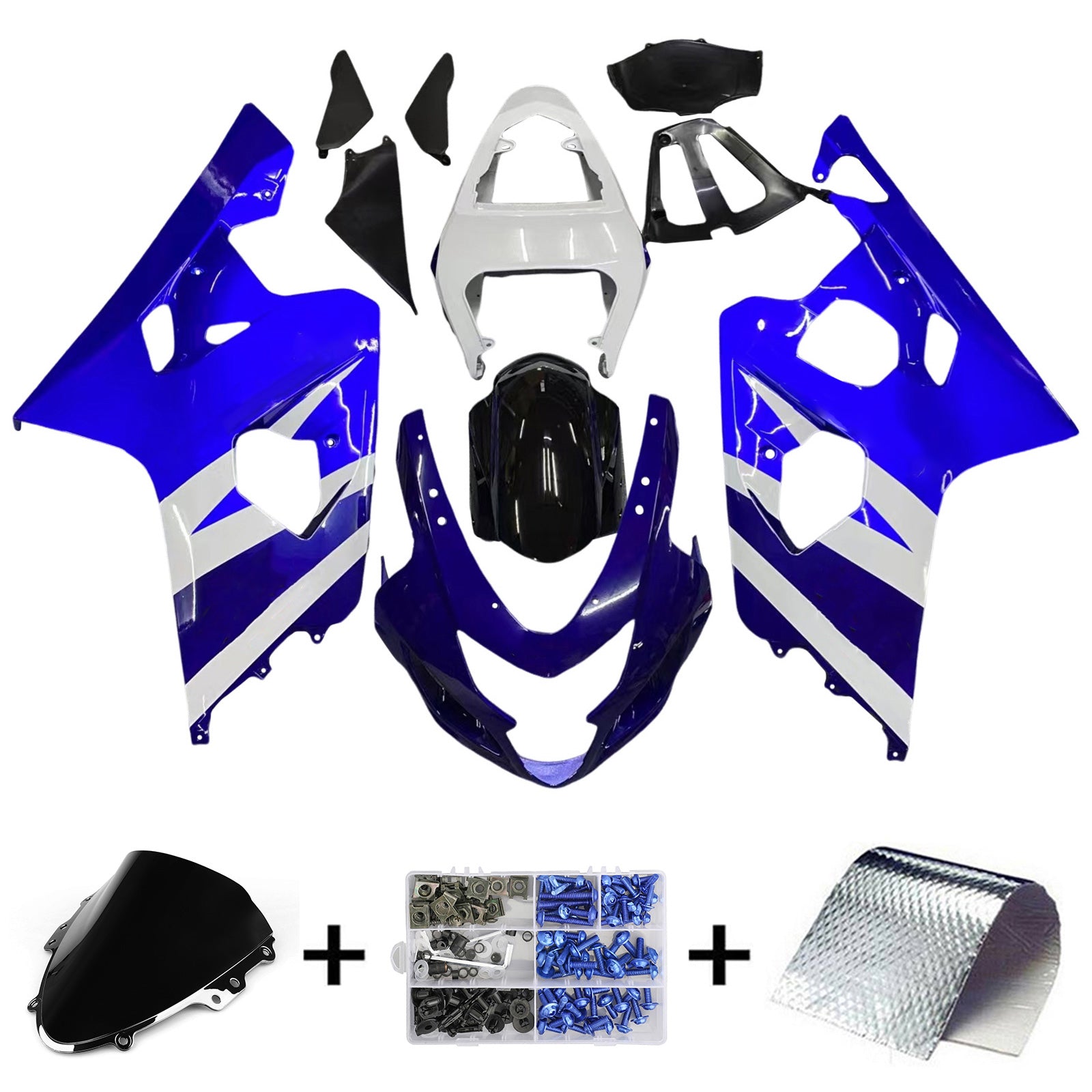 Suzuki GSXR 600/750 2004-2005 Kit Carenado Carrocería Plástico ABS