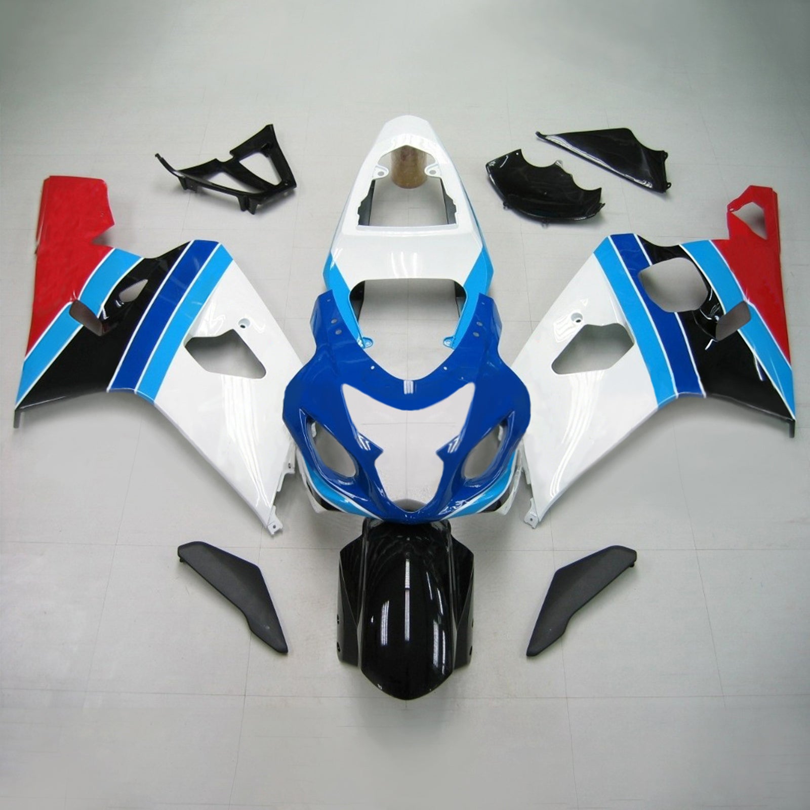 스즈키 GSXR 600/750 2004-2005 페어링 키트 차체 플라스틱 ABS