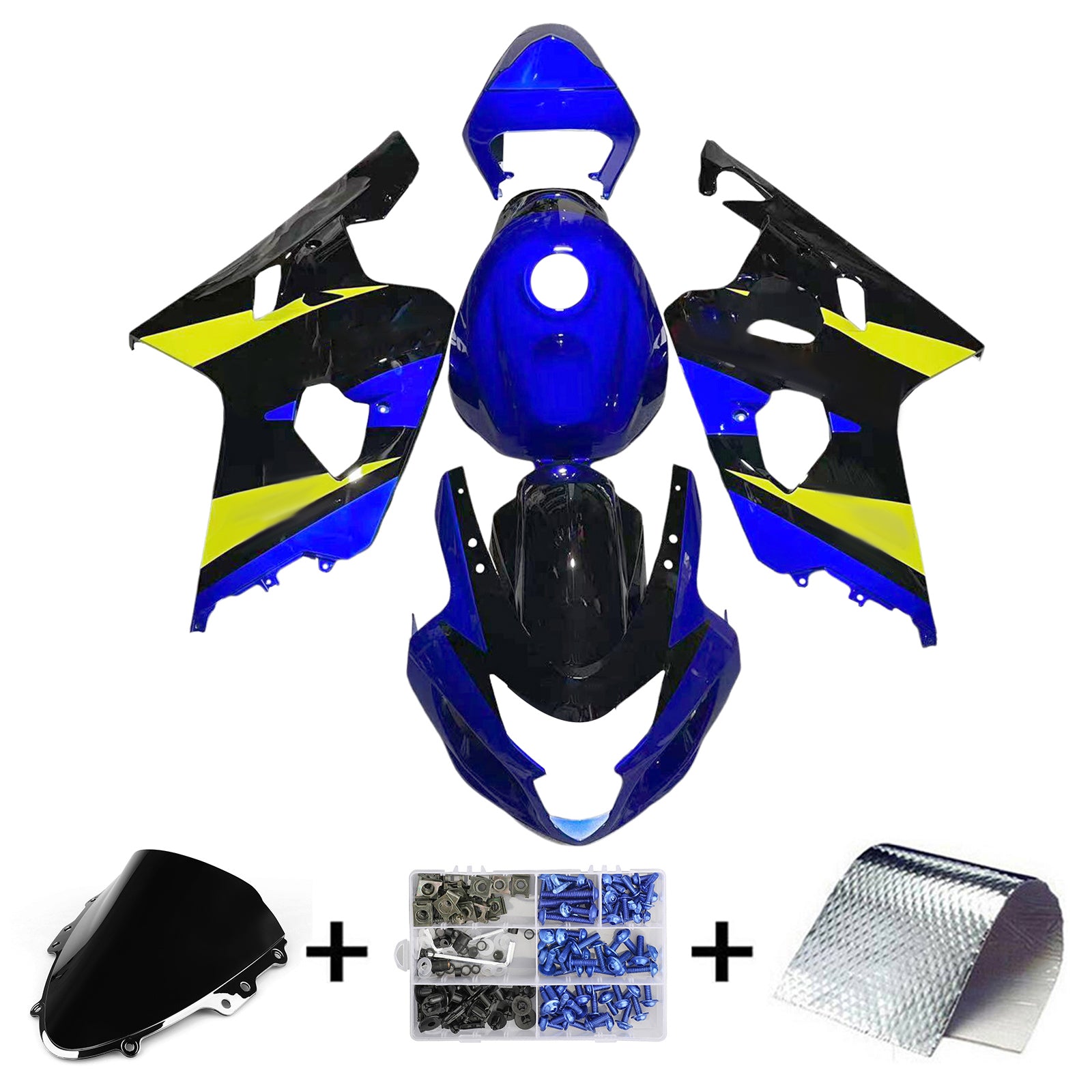 Suzuki GSXR 600/750 2004-2005 Fairing Kit Bodywork Plastic ABS