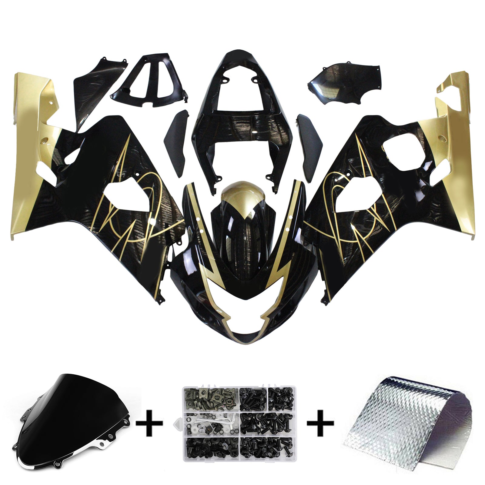 Suzuki GSXR 600/750 2004-2005 Fairing Kit Bodywork Plastic ABS