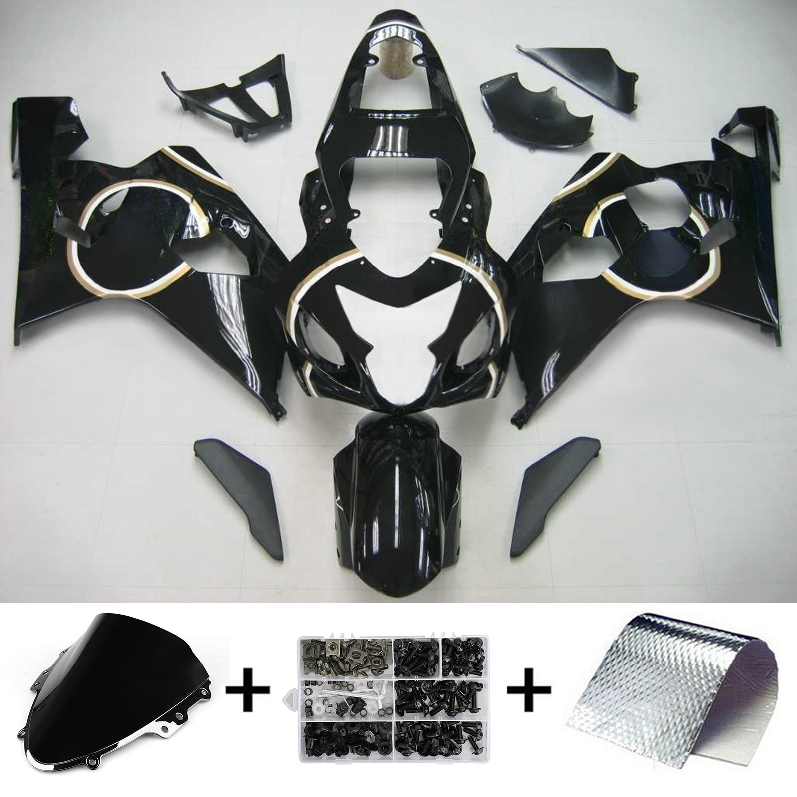 Suzuki GSXR 600/750 2004-2005 Fairing Kit Bodywork Plastic ABS