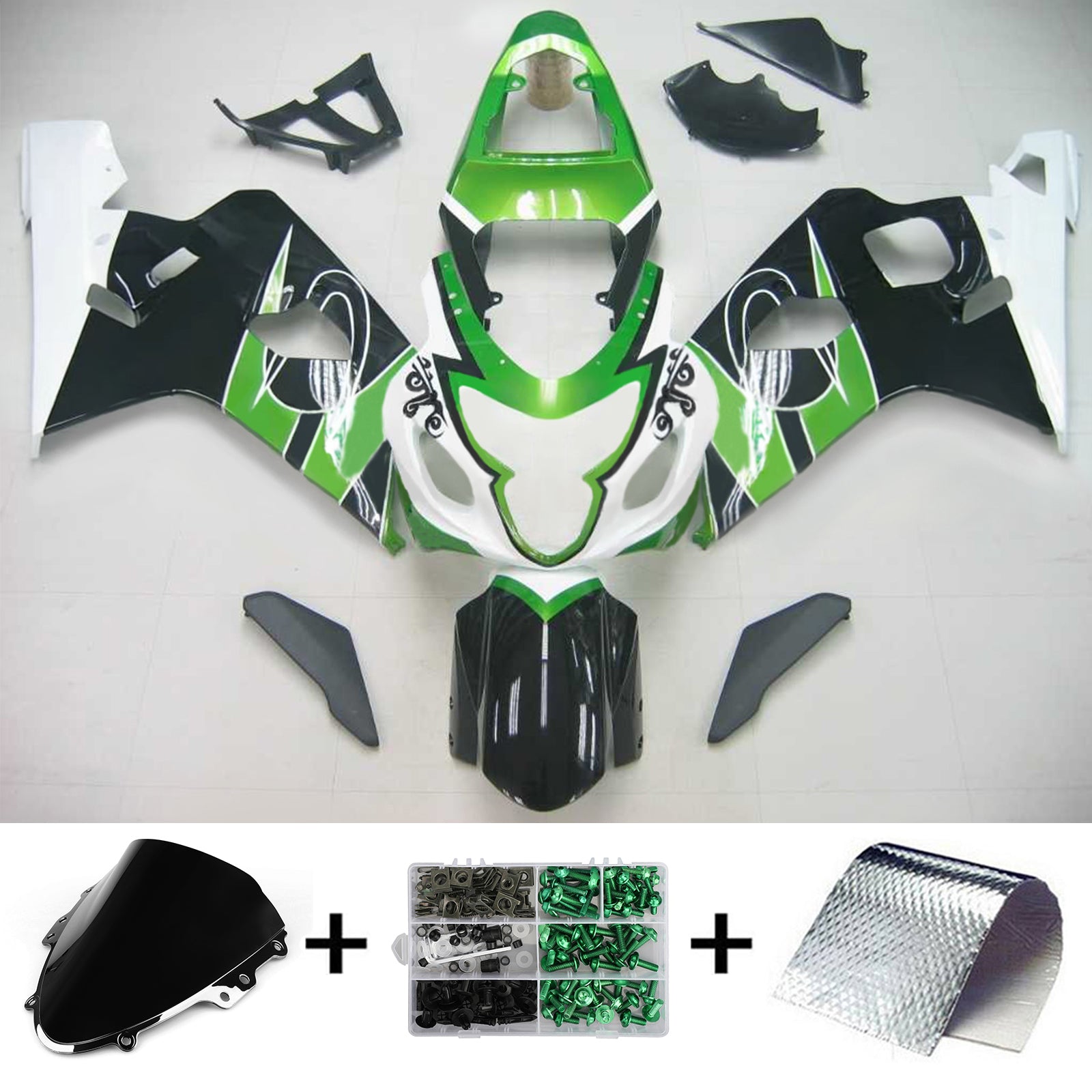 Suzuki GSXR 600/750 2004-2005 Kit Carenado Carrocería Plástico ABS
