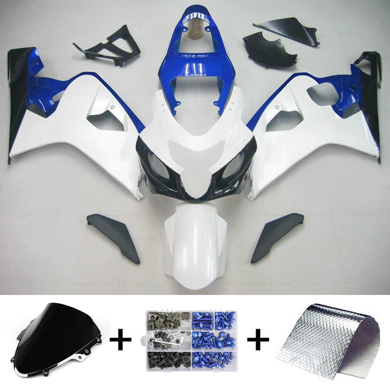 Suzuki GSXR 600/750 2004-2005 Kit Carenado Carrocería Plástico ABS