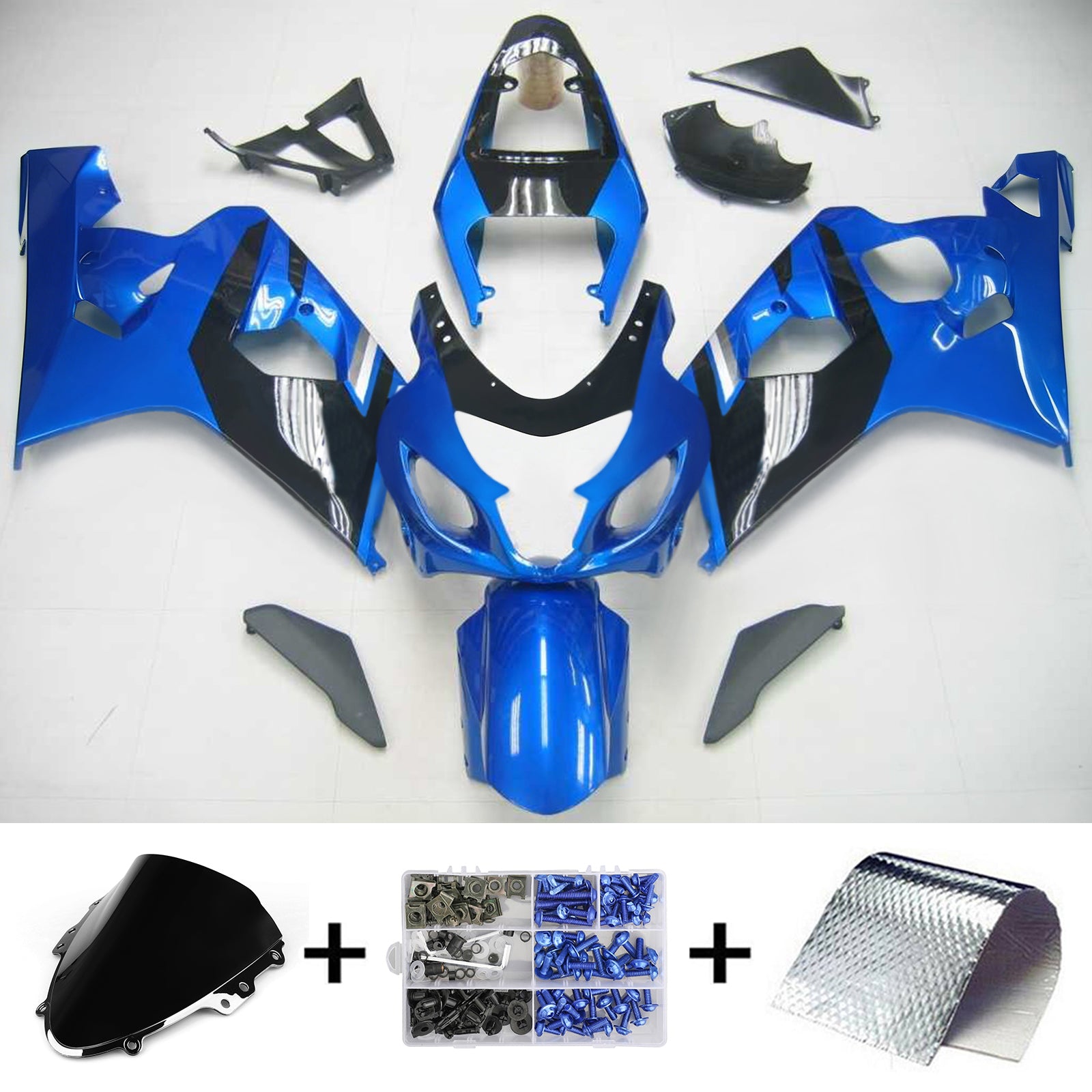 Suzuki GSXR 600/750 2004-2005 Fairing Kit Bodywork Plastic ABS