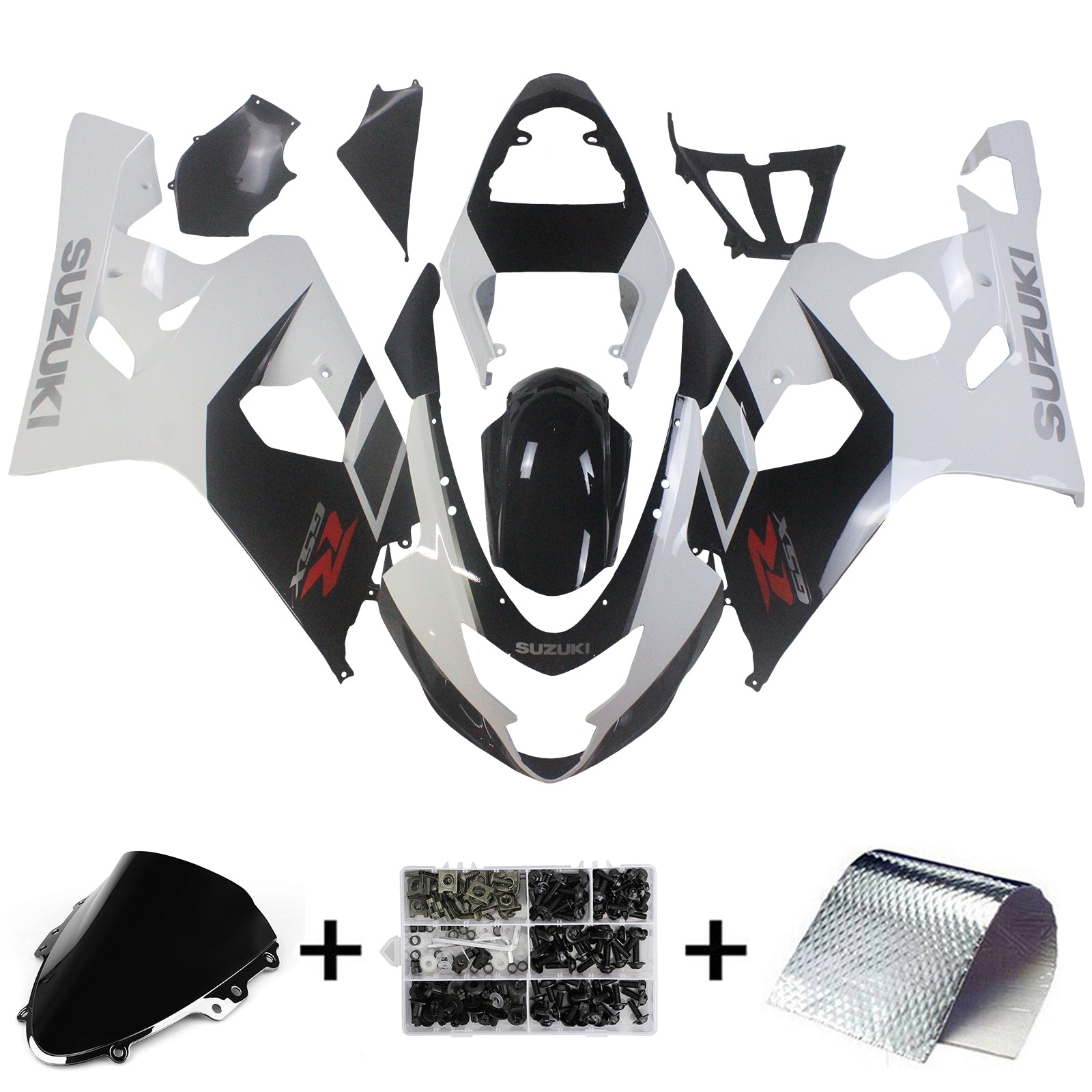 Suzuki GSXR 600/750 2004-2005 Kit Carenado Carrocería Plástico ABS