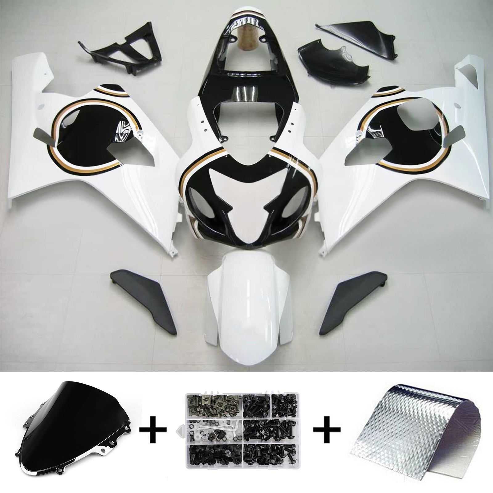 Suzuki GSXR 600/750 2004-2005 Kit Carenado Carrocería Plástico ABS