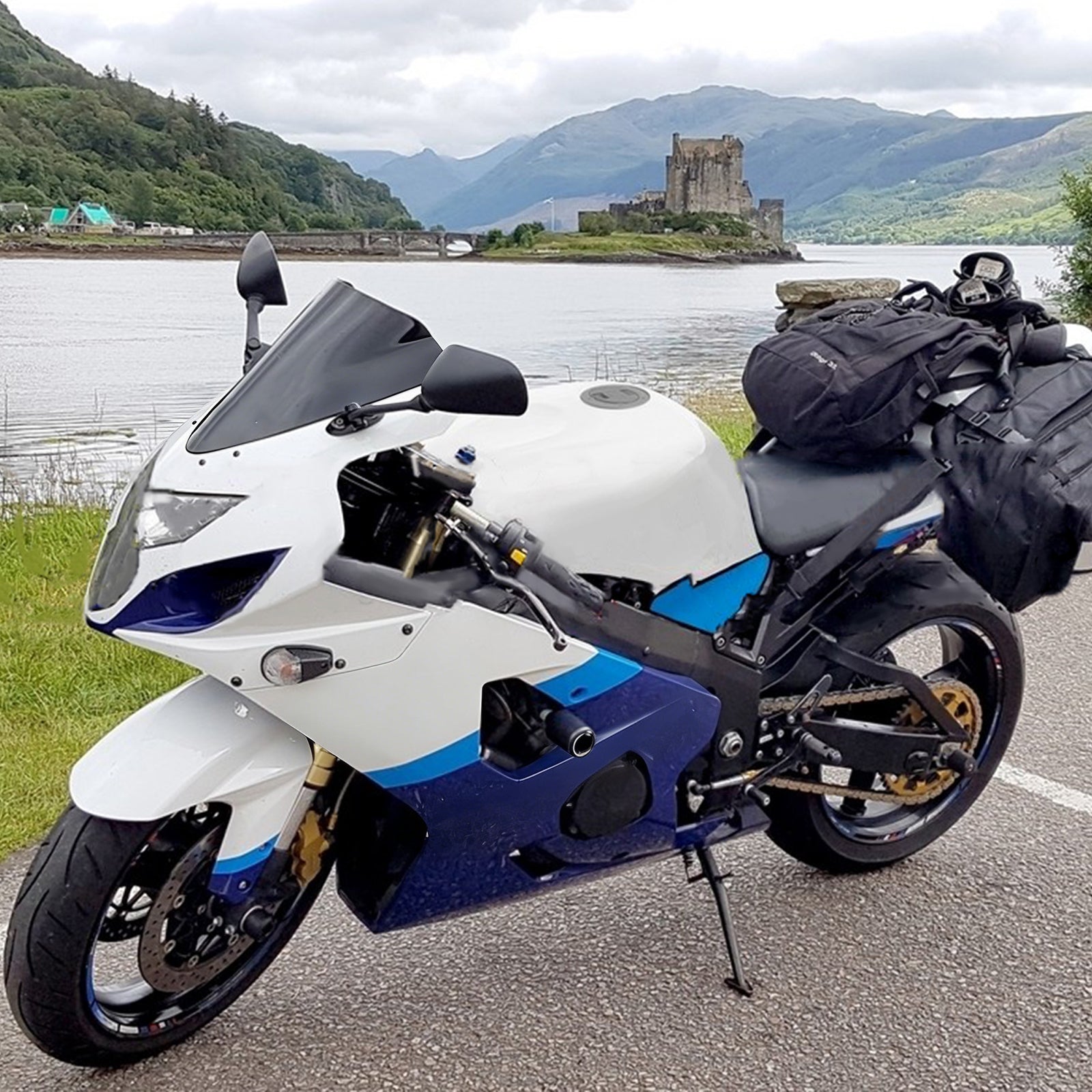 스즈키 GSXR 600/750 2004-2005 페어링 키트 차체 플라스틱 ABS