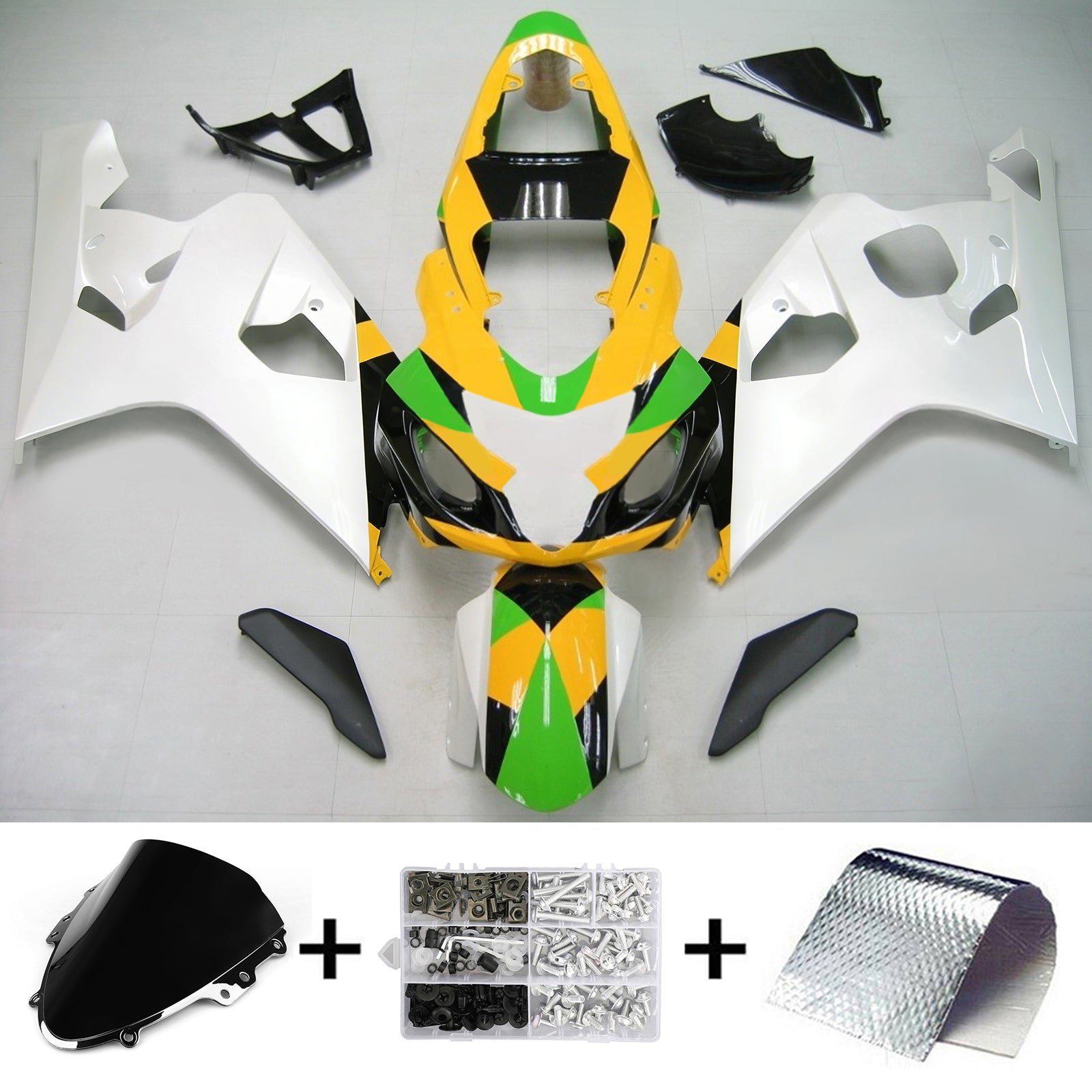 Suzuki GSXR 600/750 2004-2005 Fairing Kit Bodywork Plastic ABS