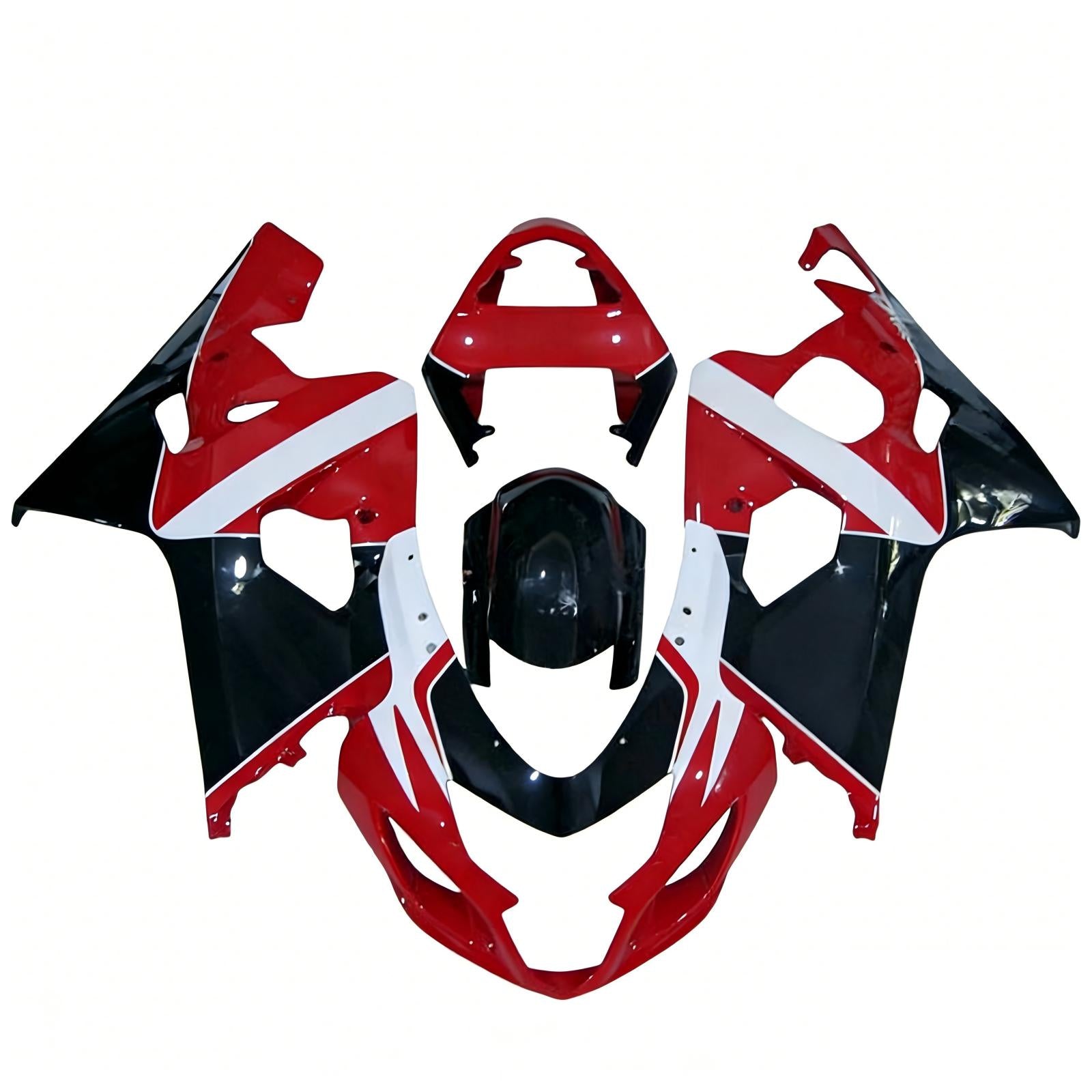 Amotopart Suzuki GSXR 600/750 2004-2005 K4 Fairing Kit Bodywork Plastic ABS