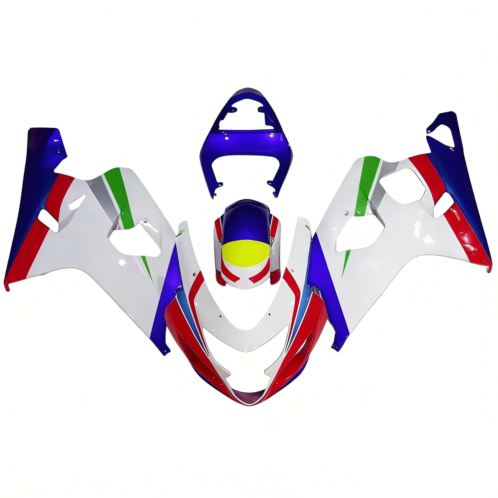 Amotopart Suzuki GSXR 600/750 2004-2005 K4 Fairing Kit Bodywork Plastic ABS