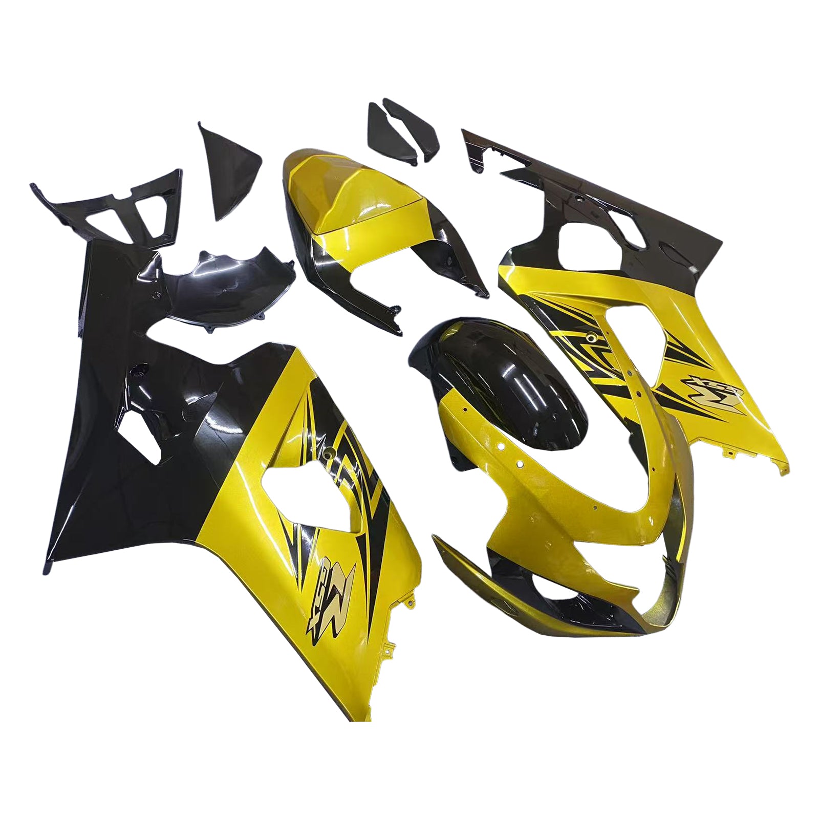 Amotopart Suzuki GSXR 600/750 2004-2005 K4 Fairing Kit Bodywork Plastic ABS