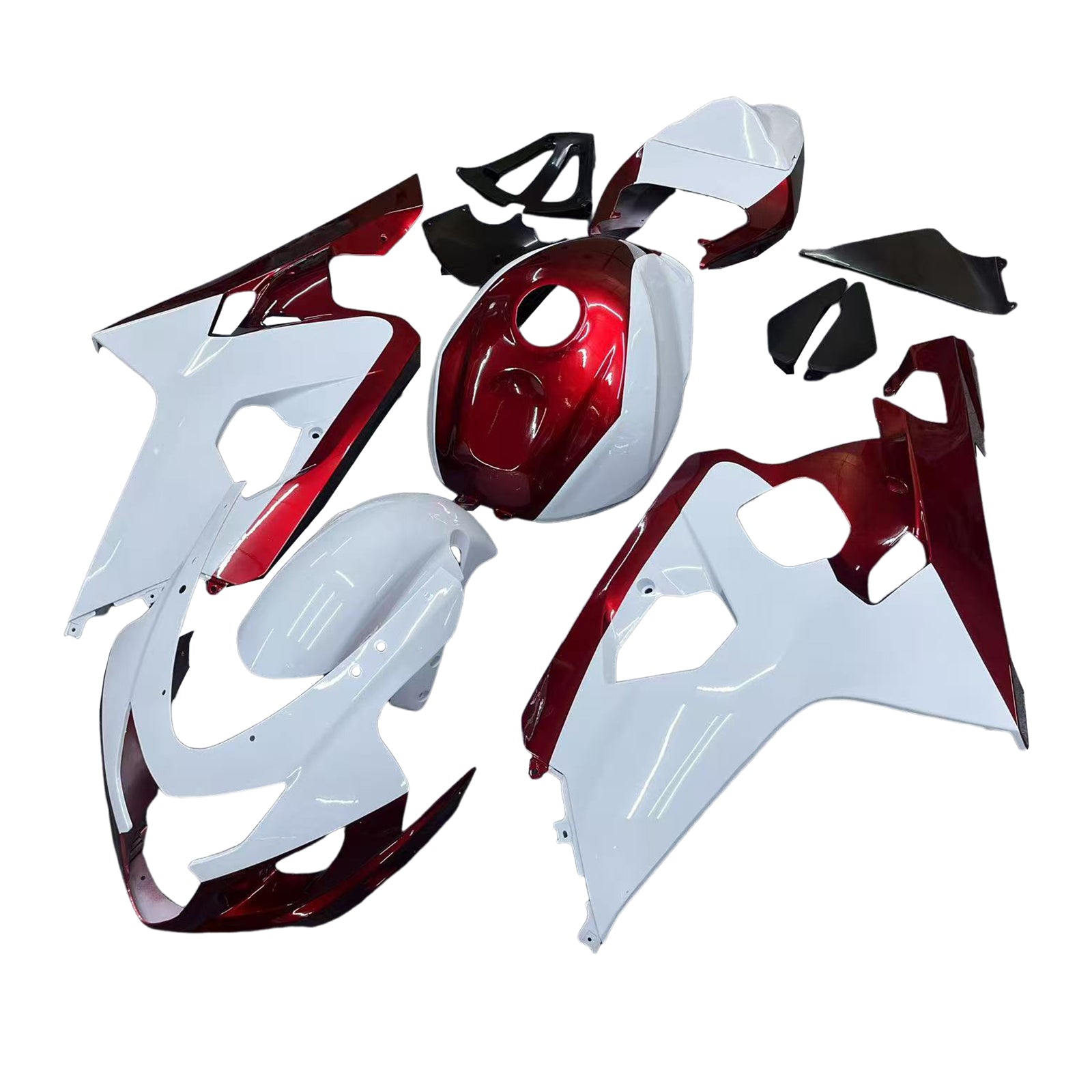 Amotopart Suzuki GSXR 600/750 2004-2005 K4 Fairing Kit Bodywork Plastic ABS