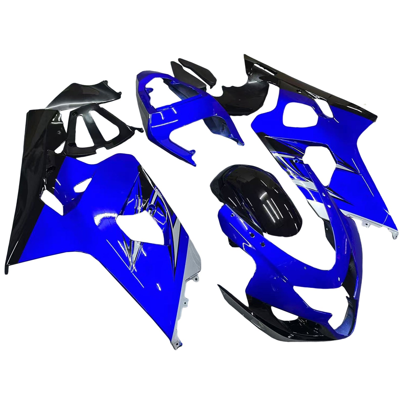 Amotopart Suzuki GSXR 600/750 2004-2005 K4 Fairing Kit Bodywork Plastic ABS