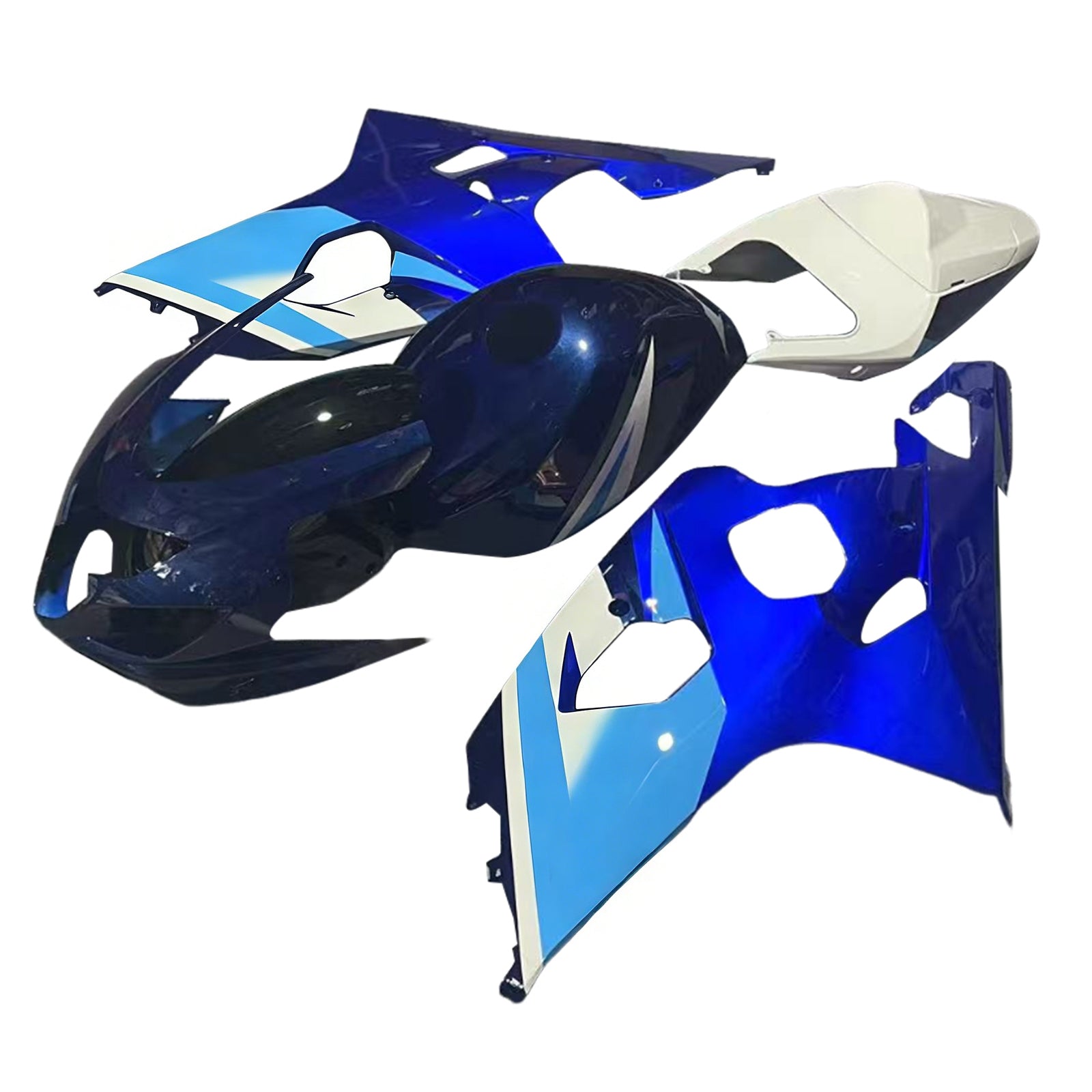 Amotopart Suzuki GSXR 600/750 2004-2005 K4 Fairing Kit Bodywork Plastic ABS