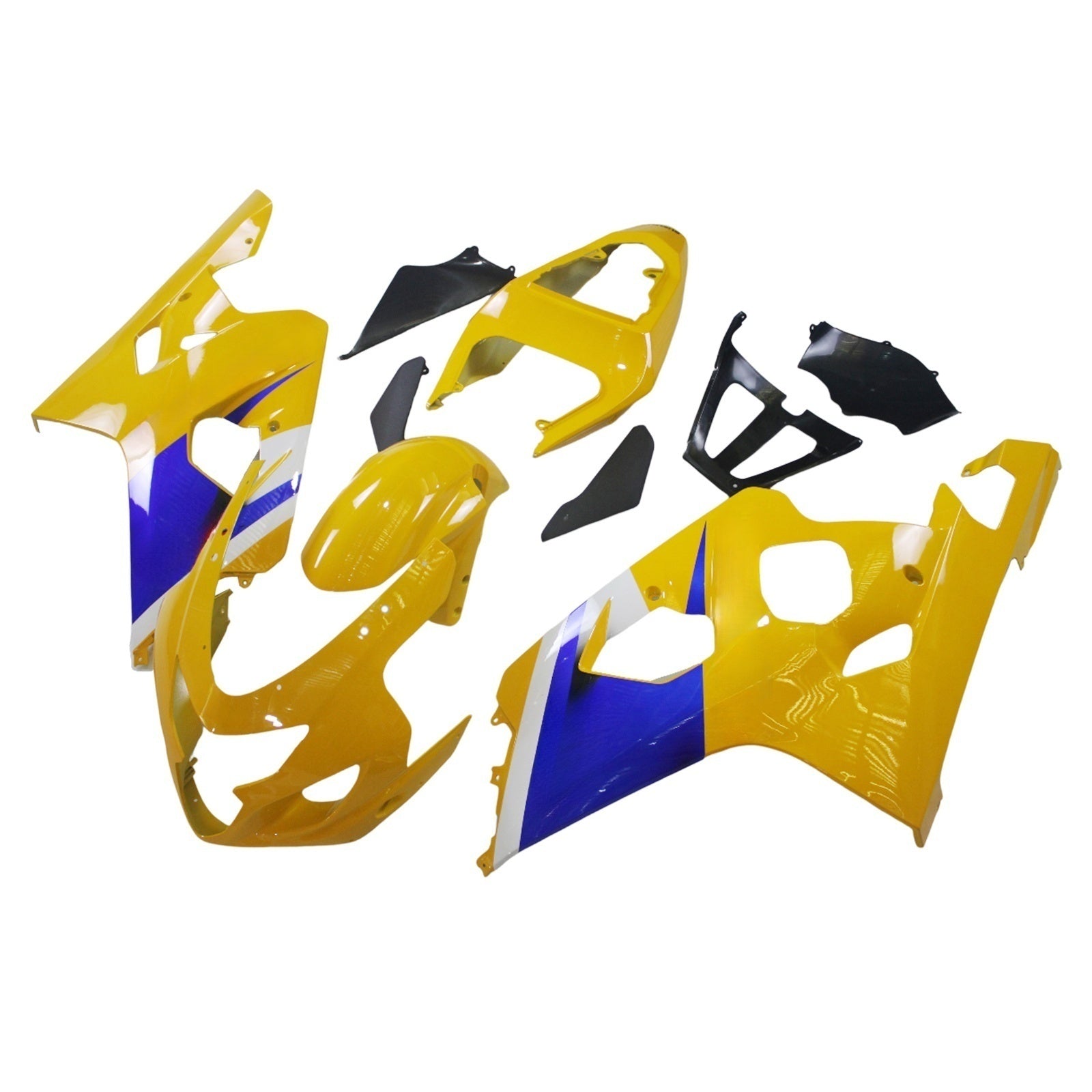 Amotopart Suzuki GSXR 600/750 2004-2005 K4 Fairing Kit Bodywork Plastic ABS