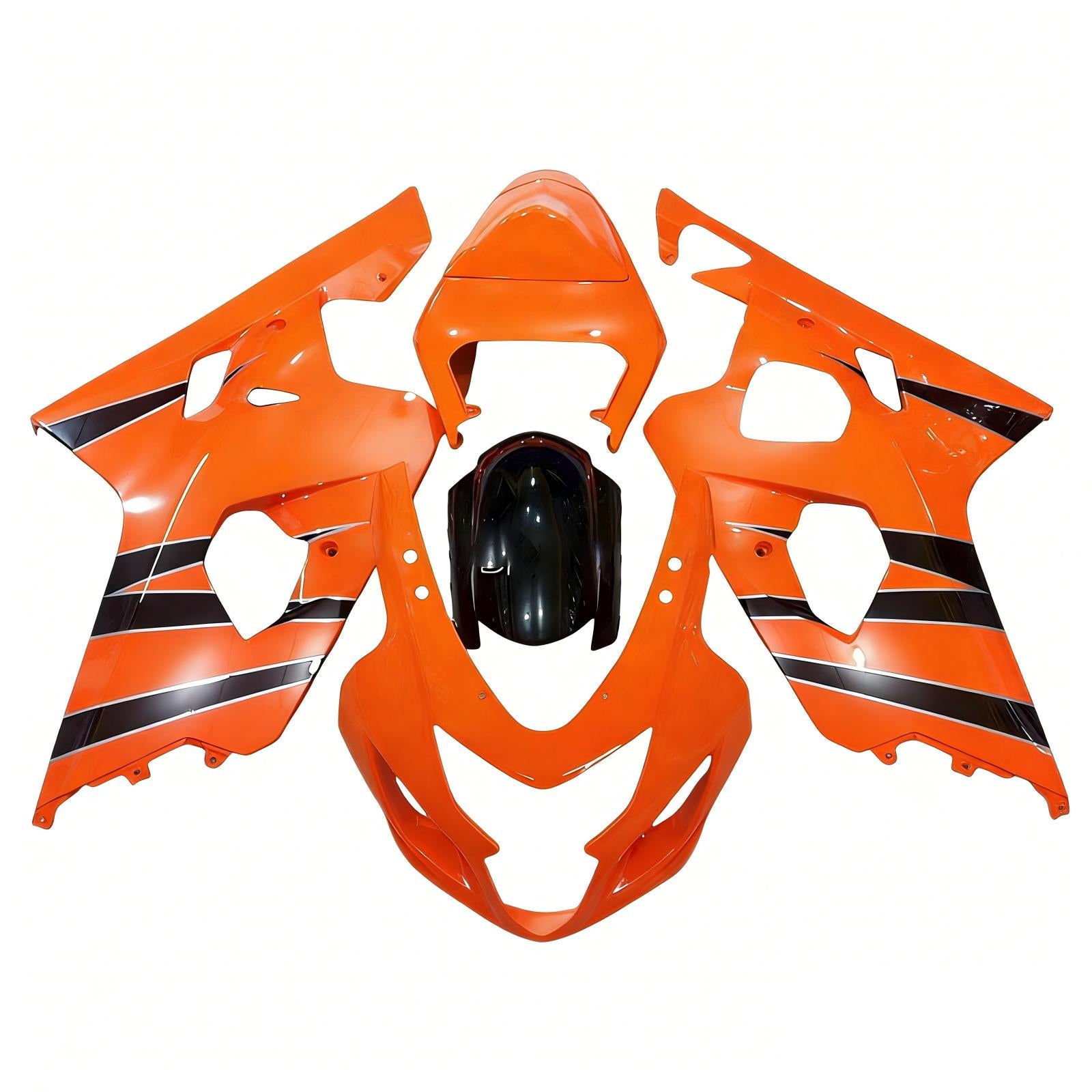 Amotopart Suzuki GSXR 600/750 2004-2005 K4 Fairing Kit Bodywork Plastic ABS