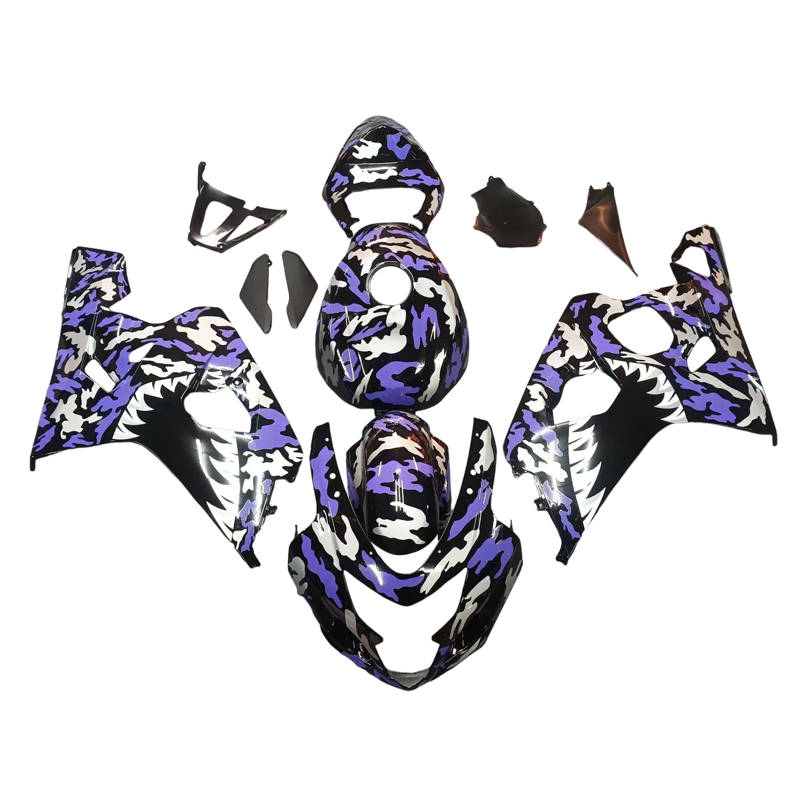 Injection Fairing Kit Bodywork Plastic ABS For Suzuki GSXR 600/750 2004-2005 K4
