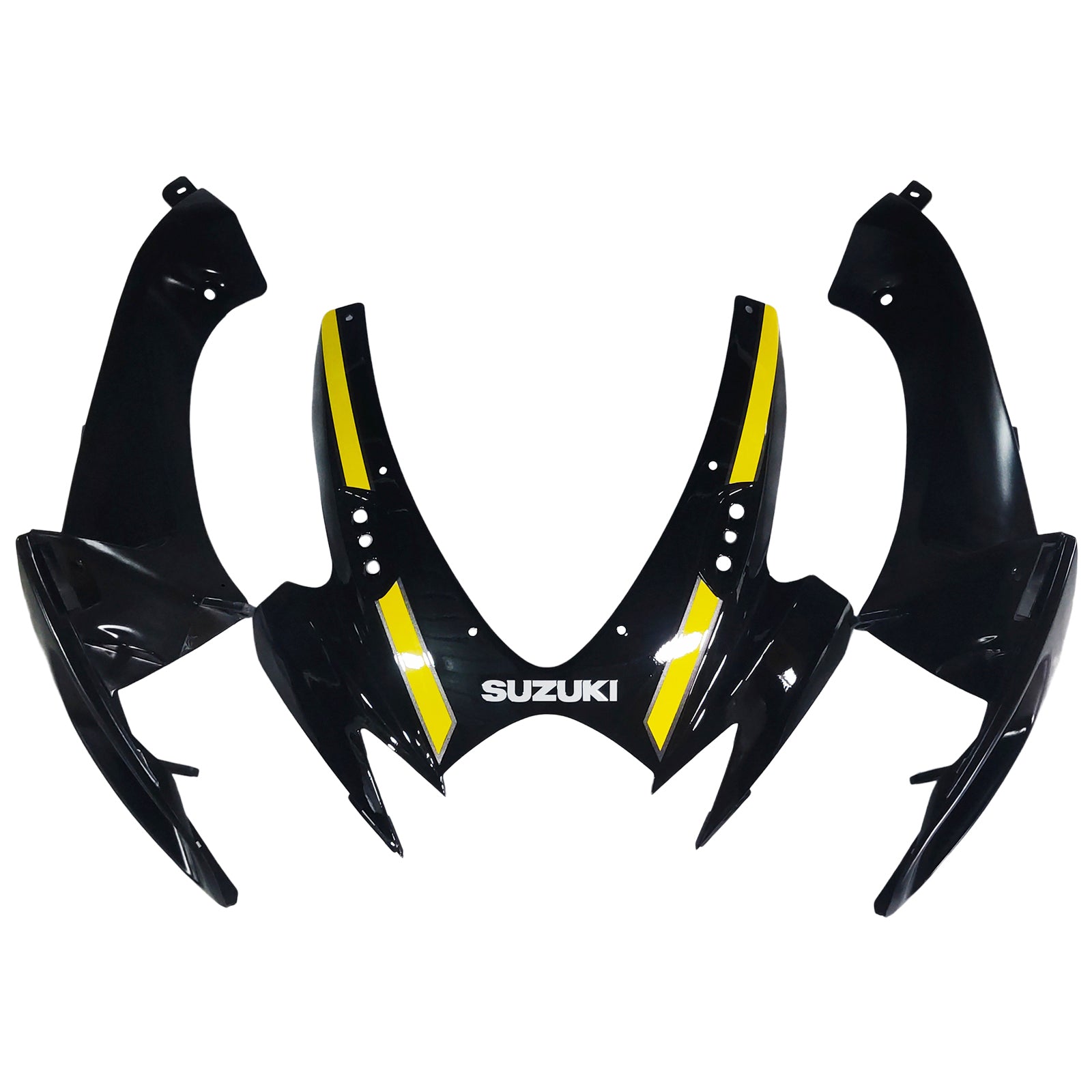 Fairings 2006-2007 Suzuki GSXR 600 750 Black & Yellow GSXR  Generic