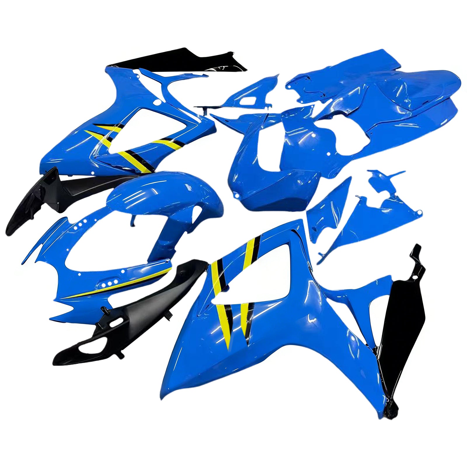 Fairings 2006-2007 Suzuki GSXR 600 750 Blue Rizla  Generic