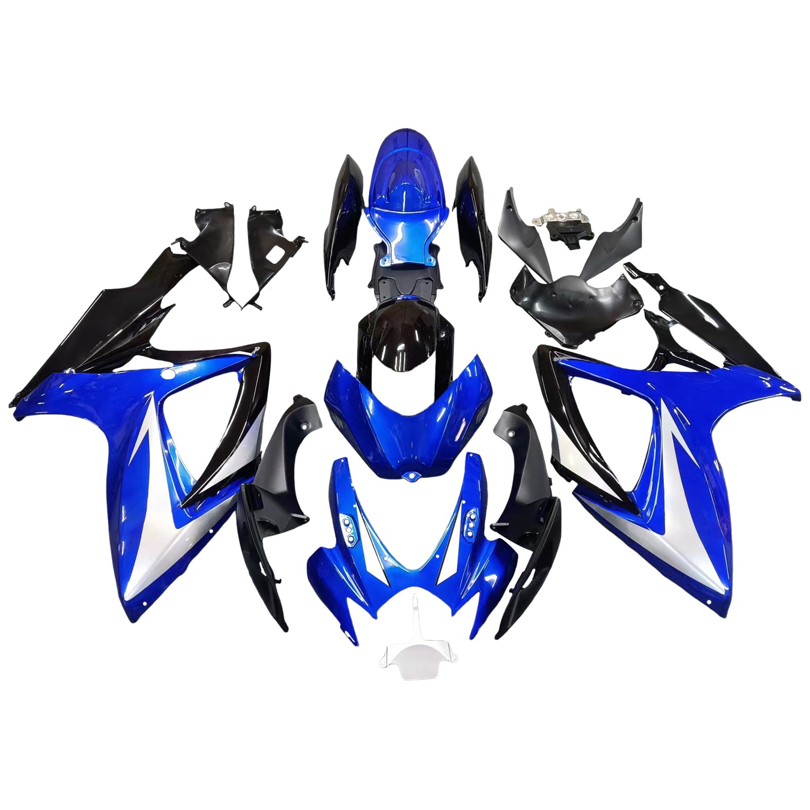 Fairings 2006-2007 Suzuki GSXR 600 750 Blue & Black GSXR