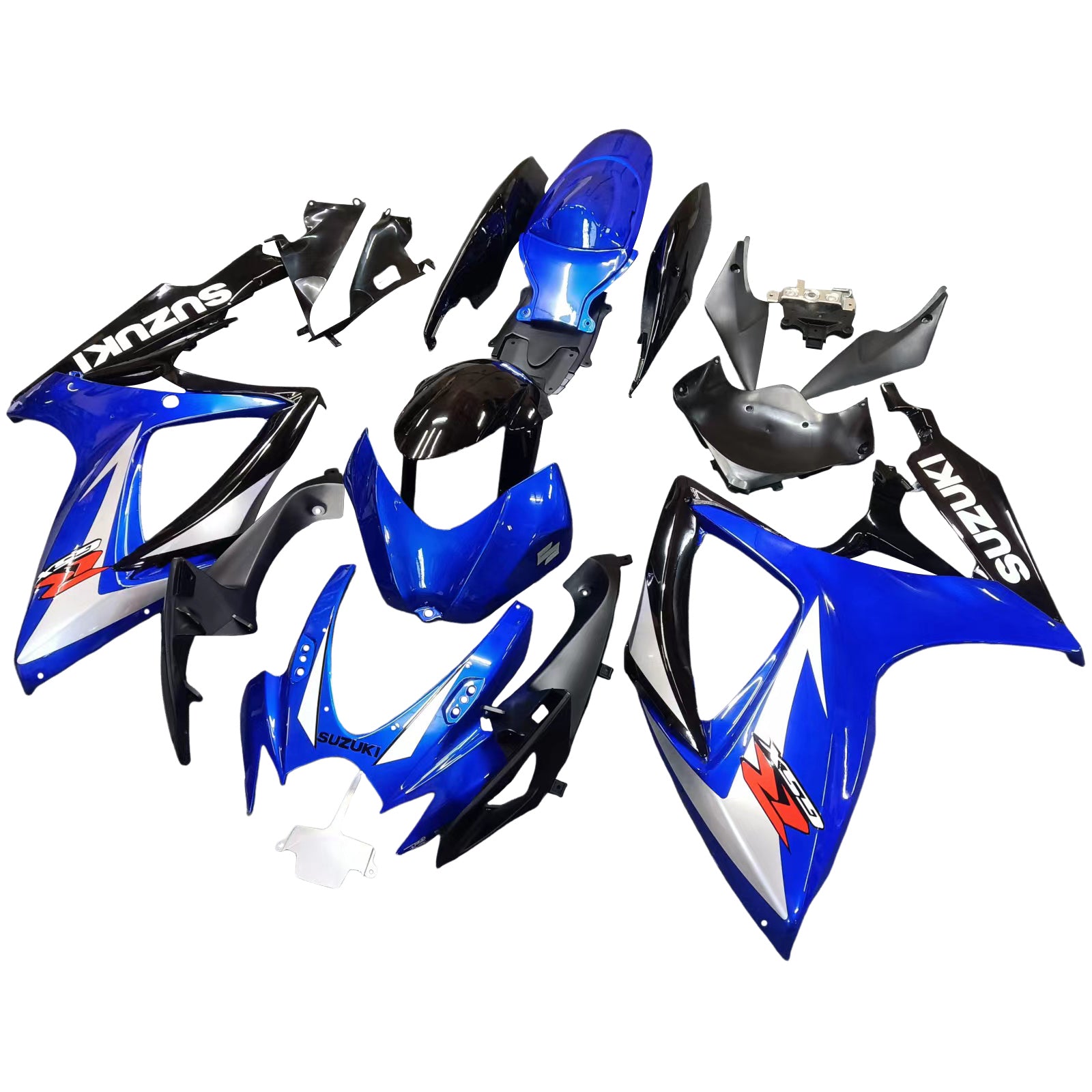 Fairings 2006-2007 Suzuki GSXR 600 750 Blue & Black GSXR