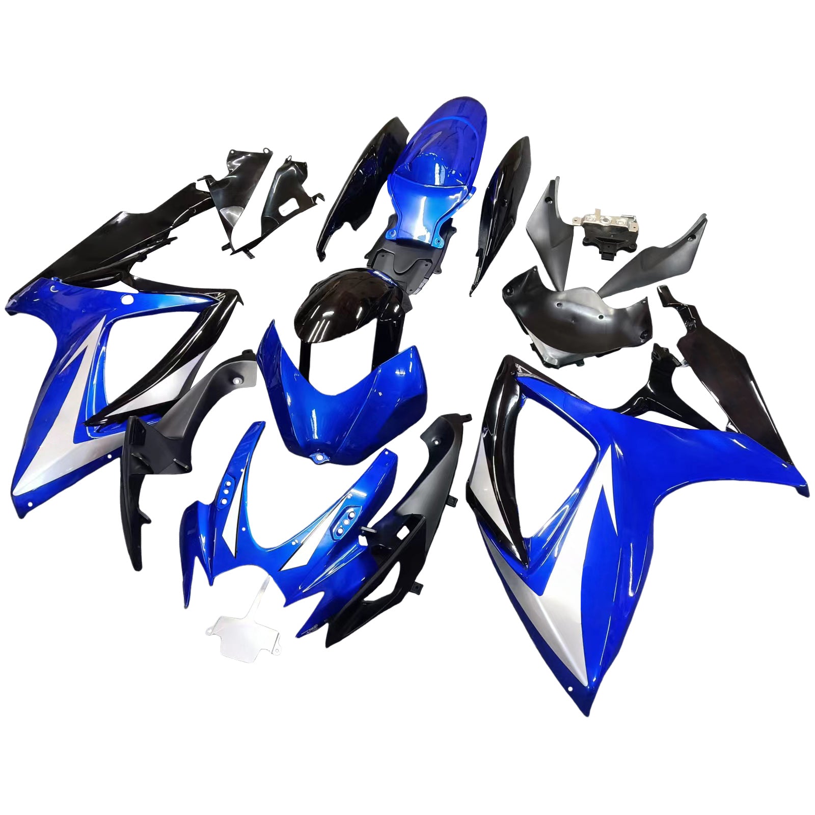 Fairings 2006-2007 Suzuki GSXR 600 750 Blue & Black GSXR