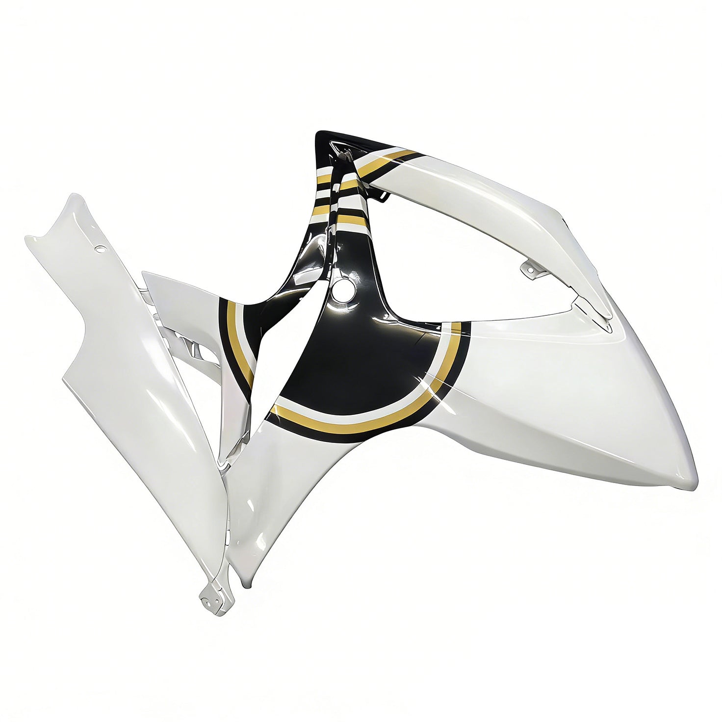 Fairings 2006-2007 Suzuki GSXR 600 750 White Black Lucky Strike Generic