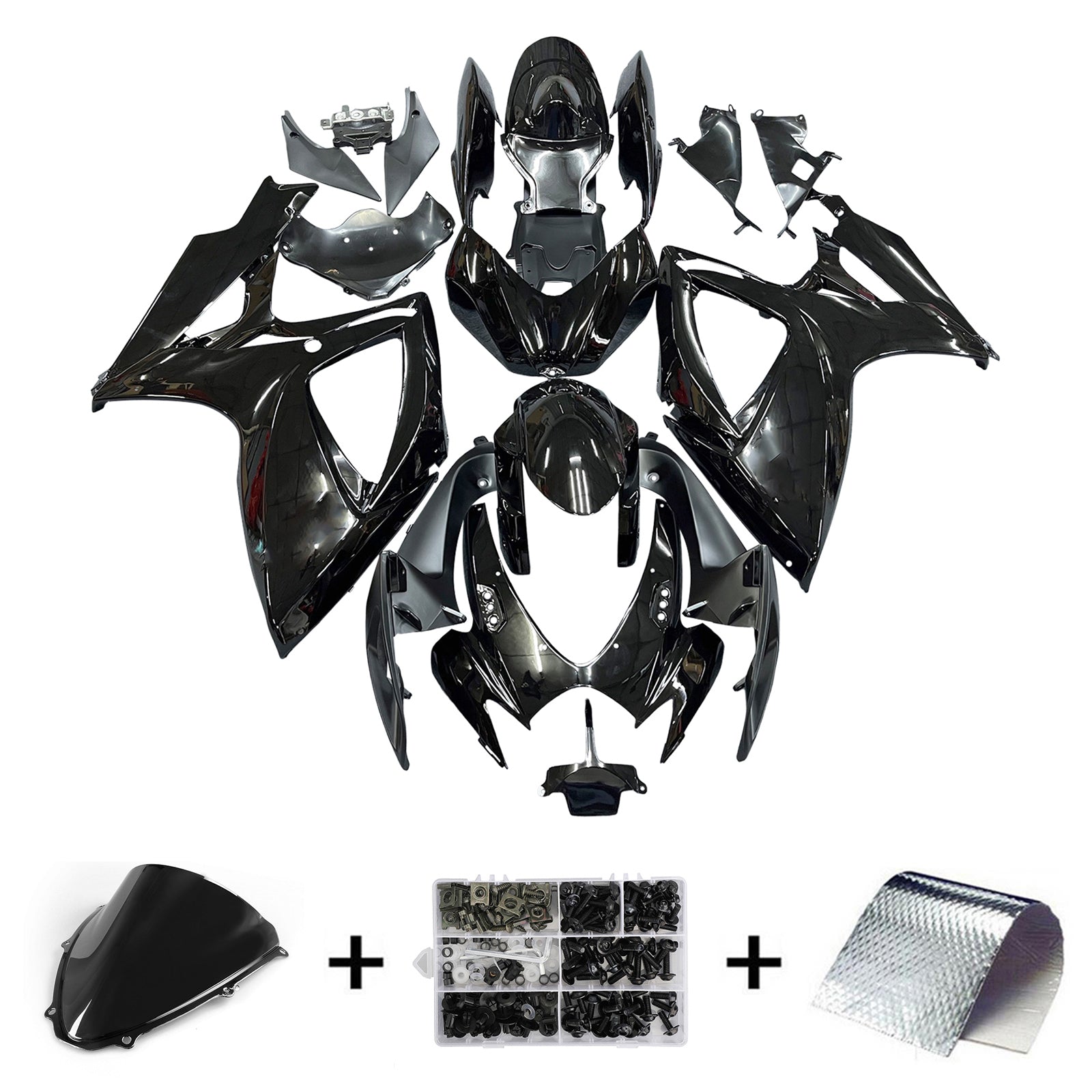 Fairing Kit For SUZUKI GSXR 600 750 2006-2007 06 07 Black Generic