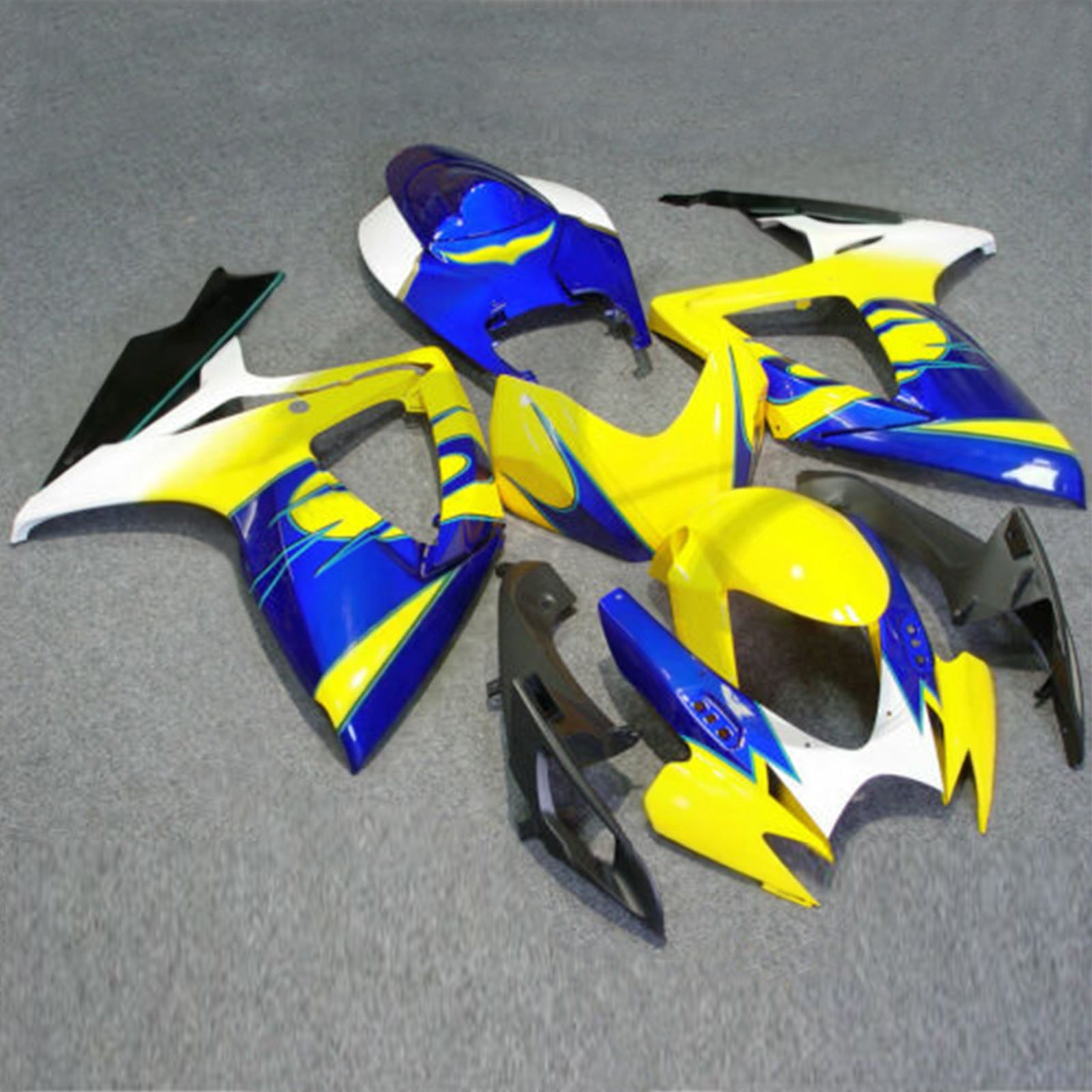 Fairing Set For SUZUKI GSXR 600 750 2006-2007 K6 Yellow Generic