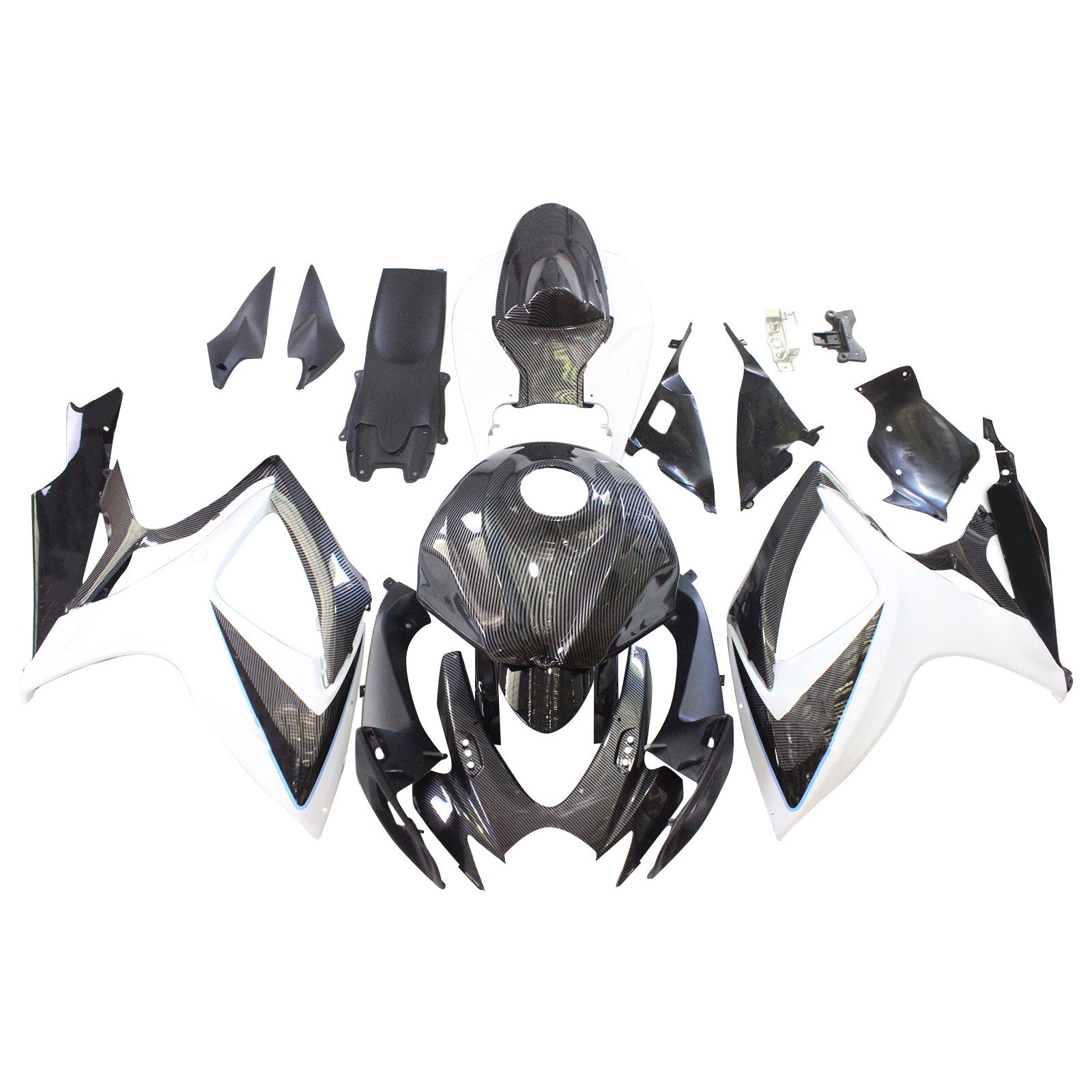 Suzuki GSXR 600/750 2006-2007 K6 Fairing Kit Bodywork Plastic ABS