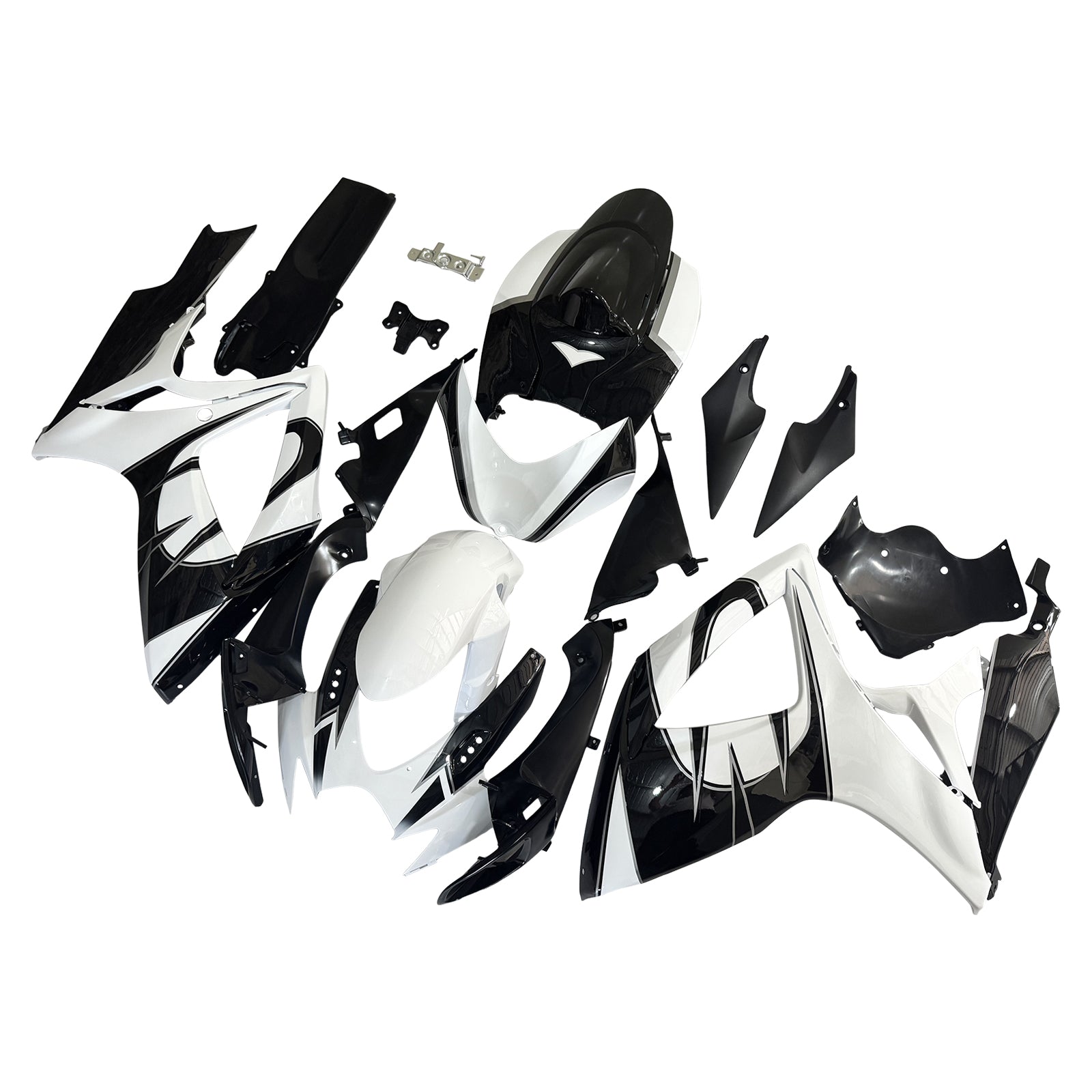 Amotopart Suzuki GSXR 600/750 2006-2007 K6 Fairing Kit Bodywork Plastic ABS