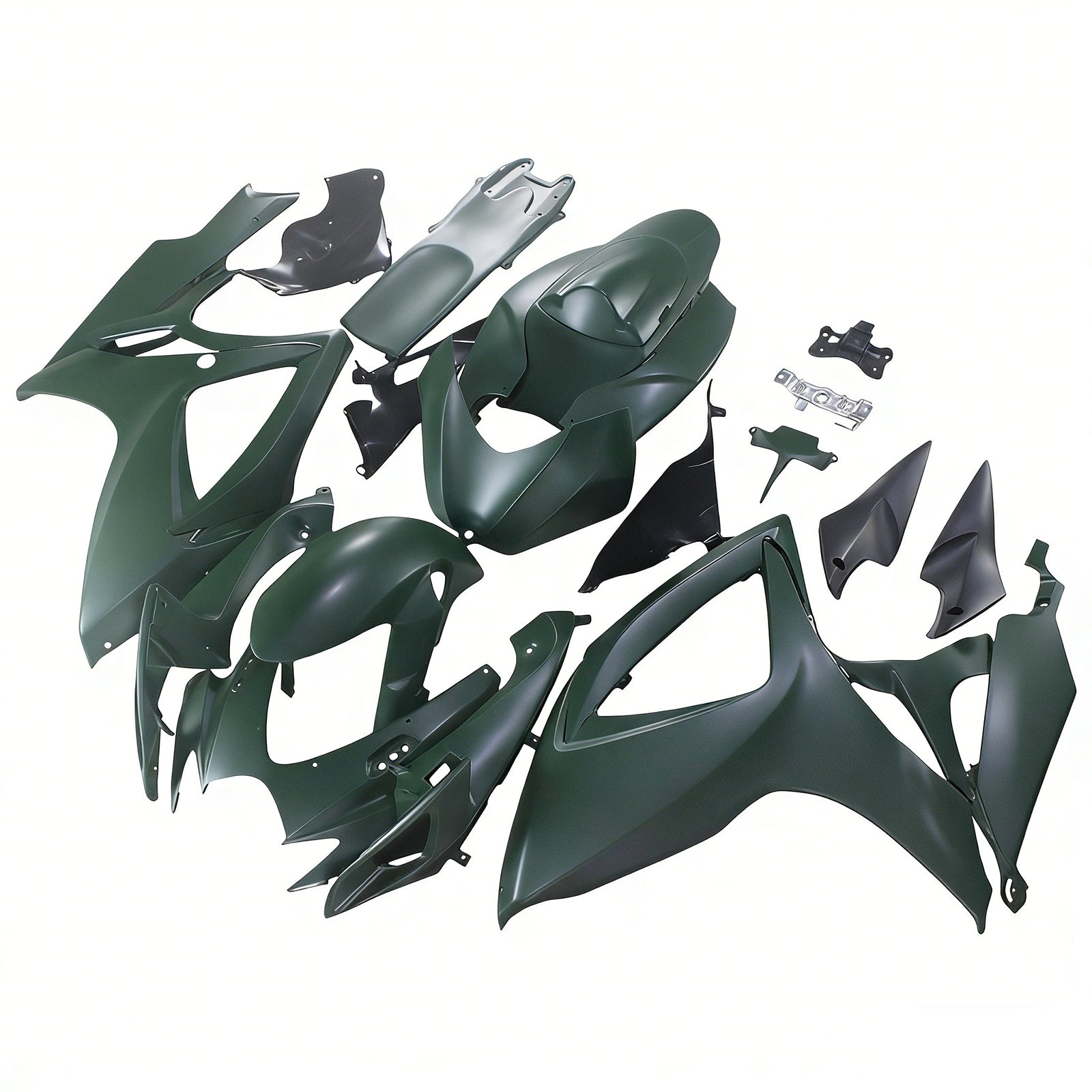 Amotopart Suzuki GSXR 600/750 2006-2007 K6 Fairing Kit Bodywork Plastic ABS