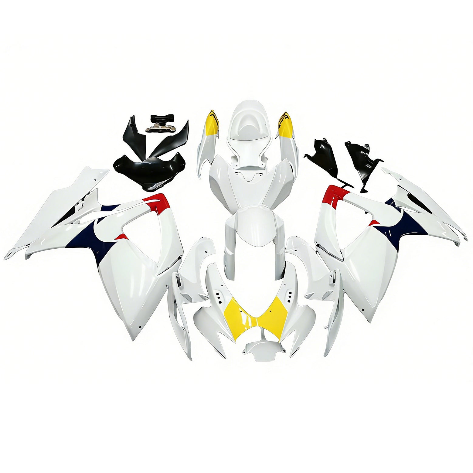 Amotopart Suzuki GSXR 600/750 2006-2007 K6 Fairing Kit Bodywork Plastic ABS