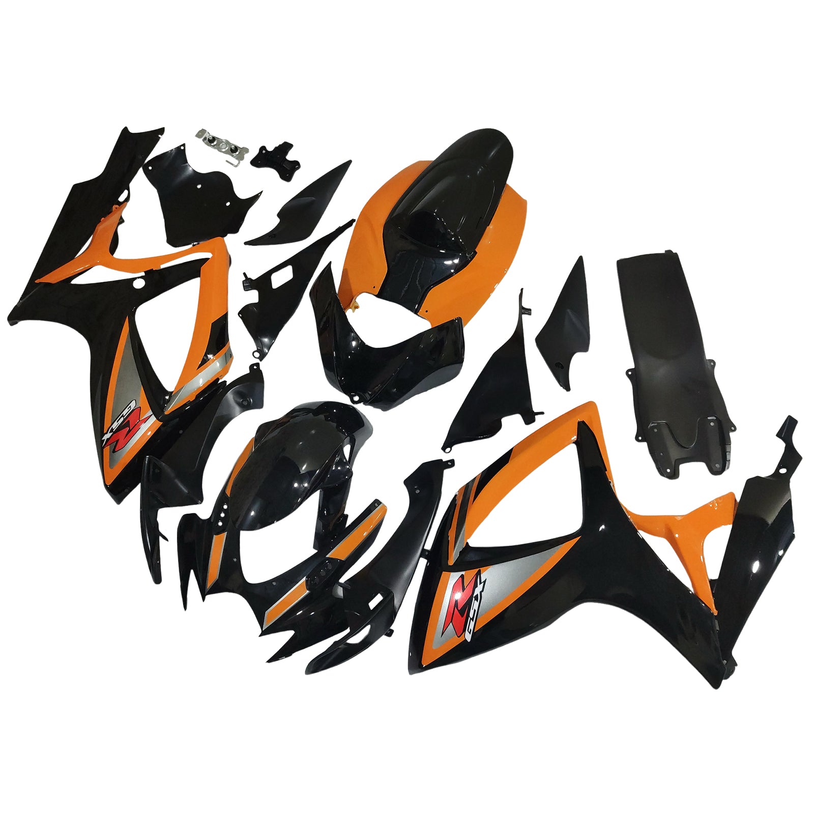 Amotopart Suzuki GSXR 600/750 2006-2007 K6 Fairing Kit Bodywork Plastic ABS