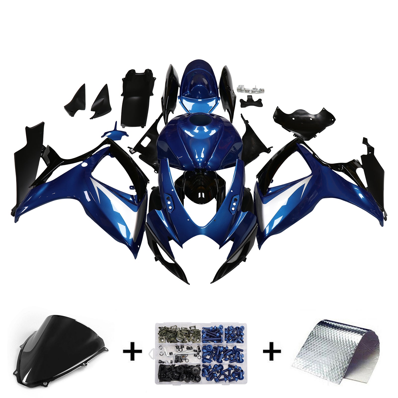 Injection Fairing Kit Bodywork Plastic ABS For Suzuki GSXR 600/750 2006-2007 K6