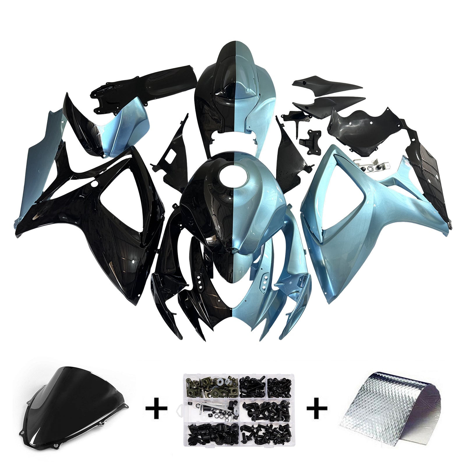 Injection Fairing Kit Bodywork Plastic ABS For Suzuki GSXR 600/750 2006-2007 K6