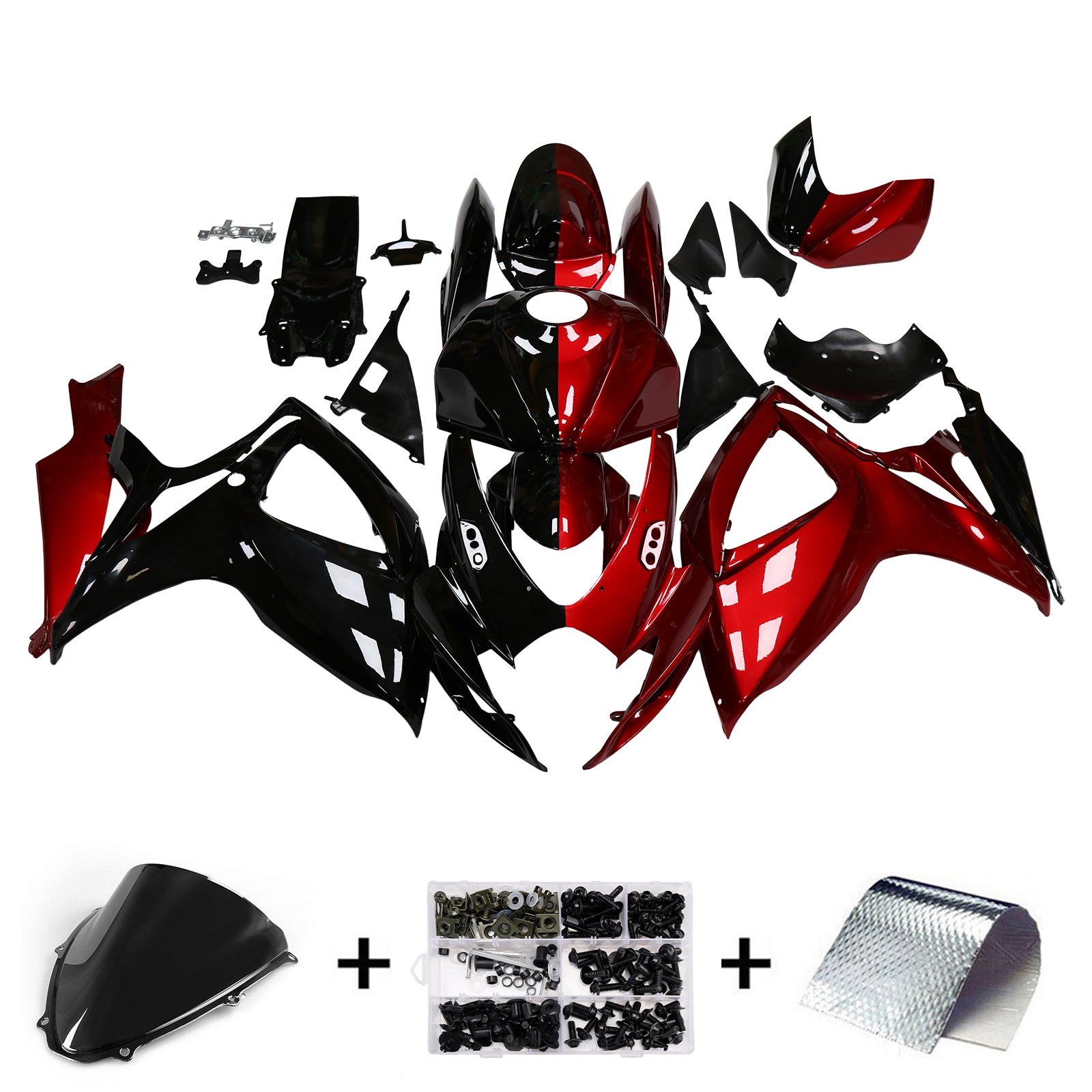 Injection Fairing Kit Bodywork Plastic ABS For Suzuki GSXR 600/750 2006-2007 K6