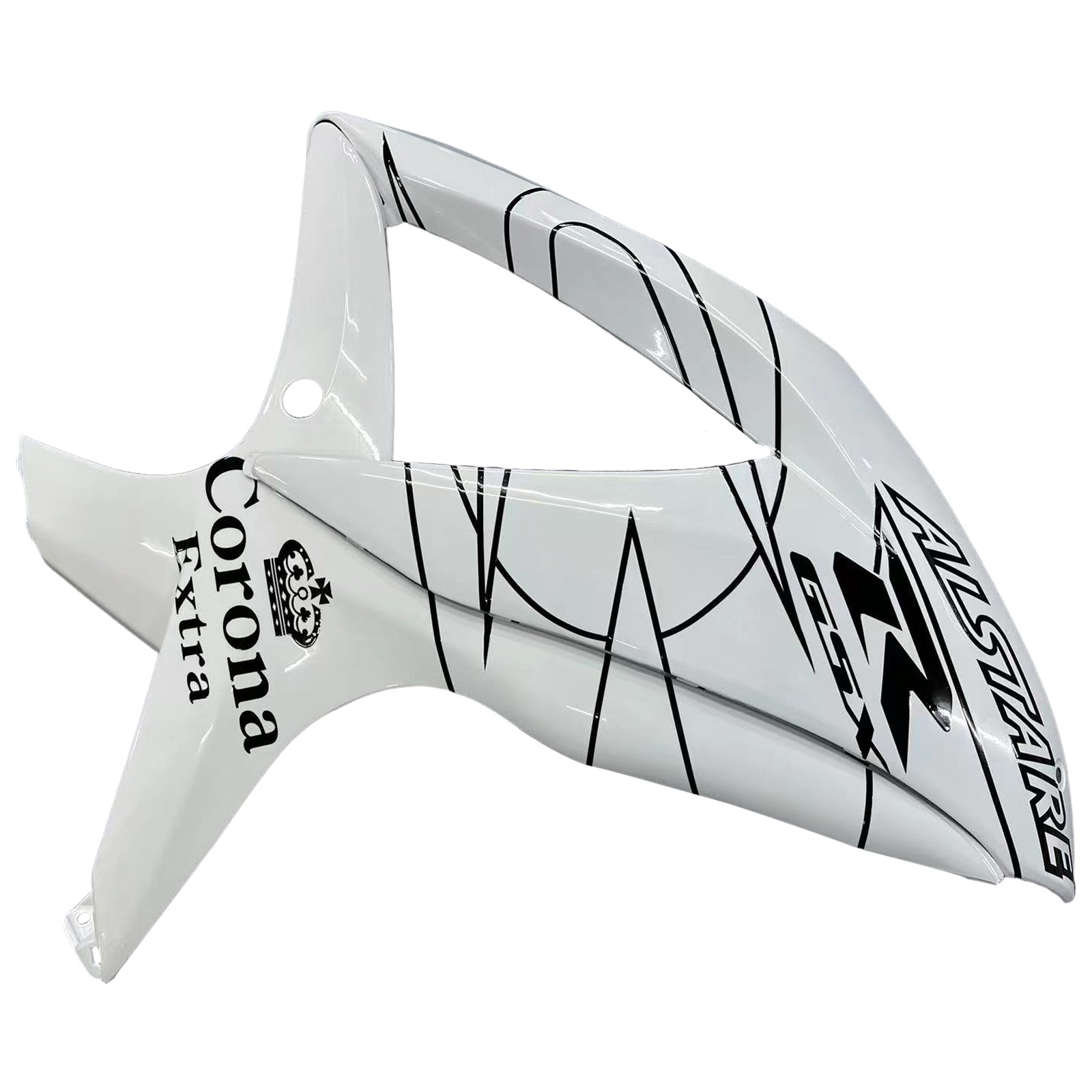 Fairings 2008-2010 Suzuki GSXR 600 750 White Alstare Corona