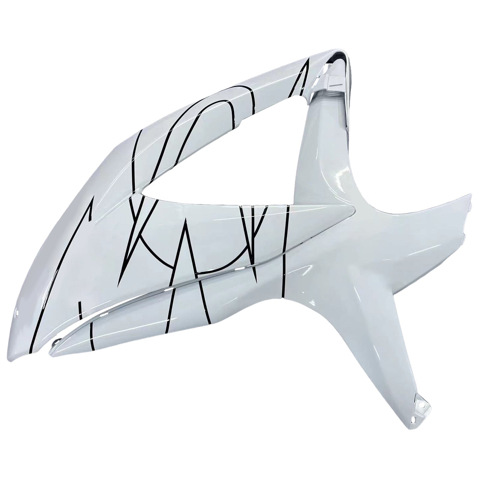 Fairings 2008-2010 Suzuki GSXR 600 750 White Alstare Corona